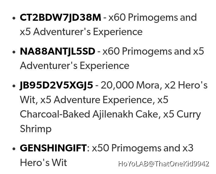FREE PRIMO GEMS!! NEW CODES!! Genshin Impact HoYoLAB