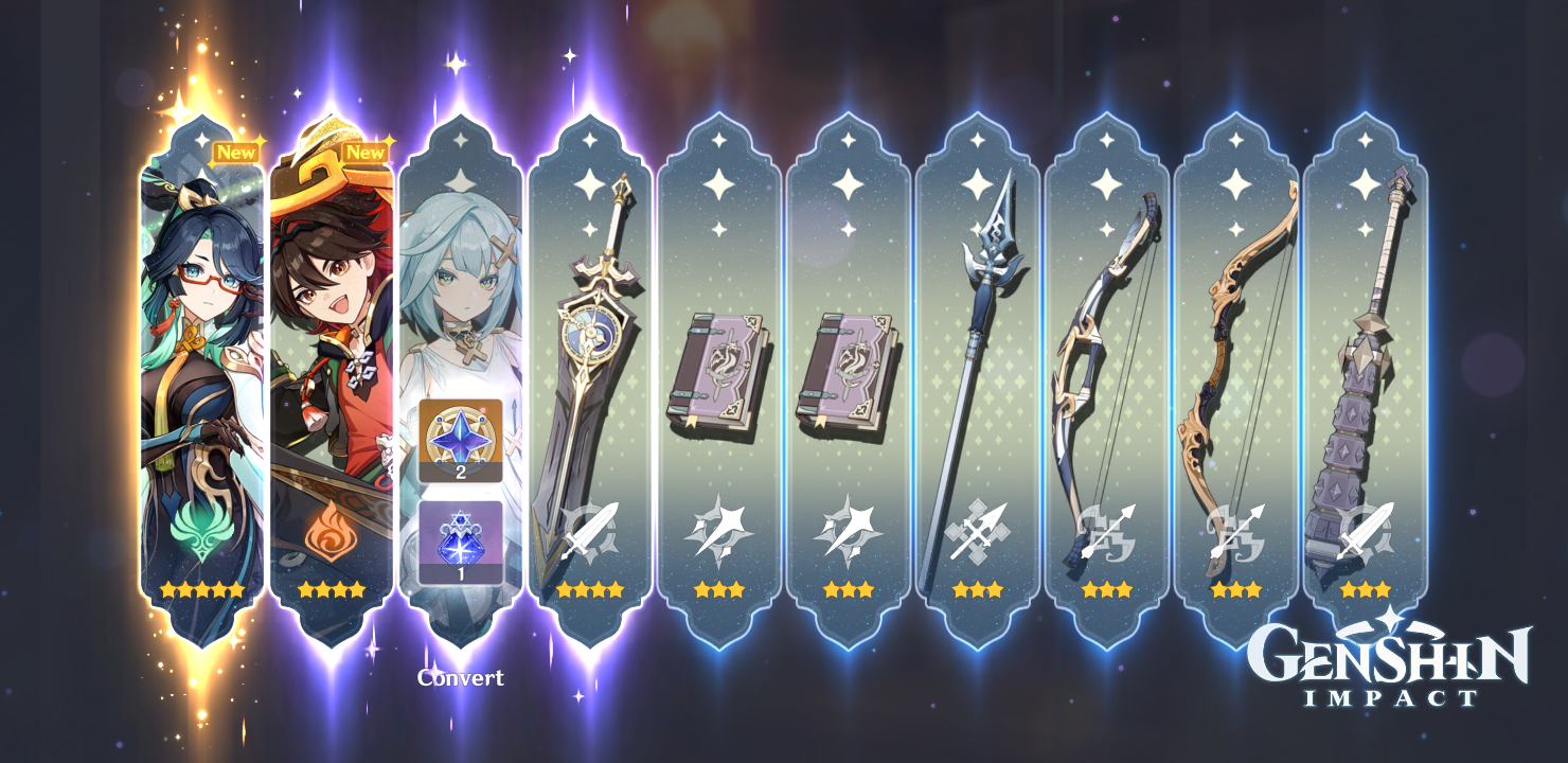Lucky first ten pull 🤭 Genshin Impact | HoYoLAB