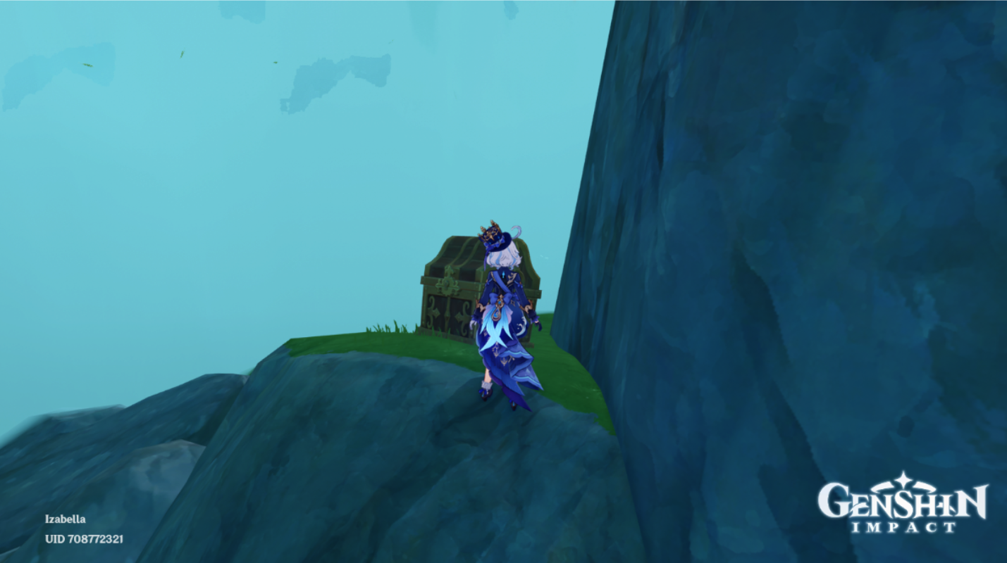 Precious Chest near the waterfall Genshin Impact HoYoLAB