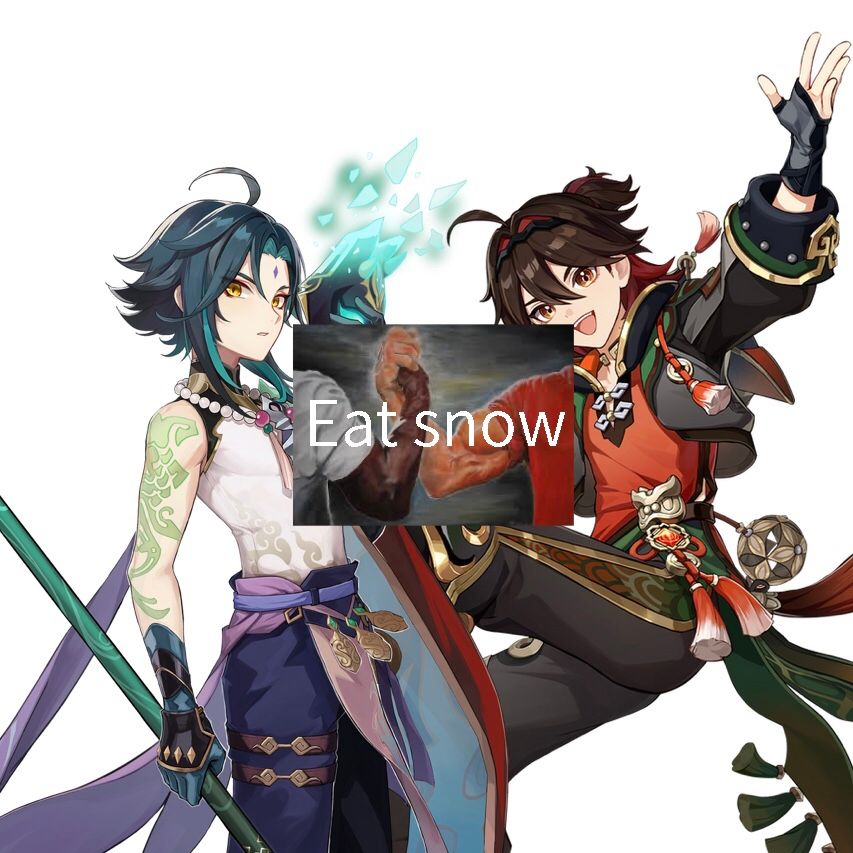 Snow eating: Gaming is pyro Xiao certified Genshin Impact | HoYoLAB