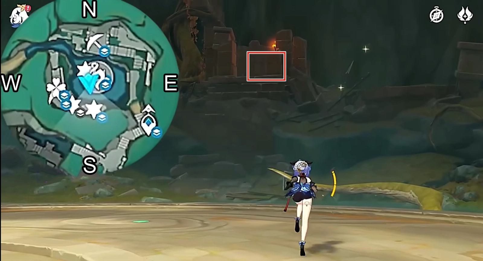 Liyue Chenyu Vale Chest Collection Guide 6: Mt Lingmeng (116 150