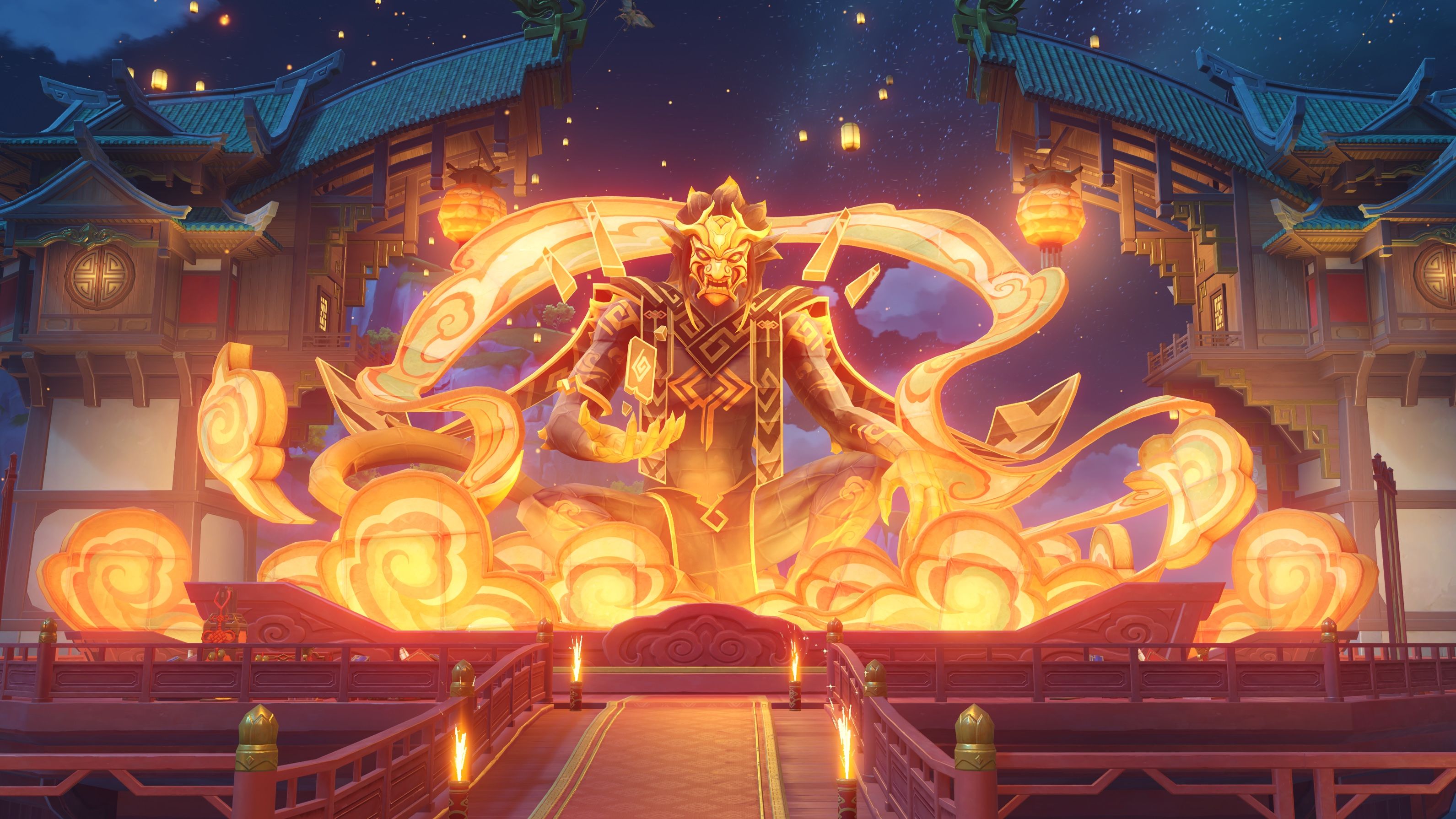 海灯祭2024】今年の明霄の灯のモチーフである