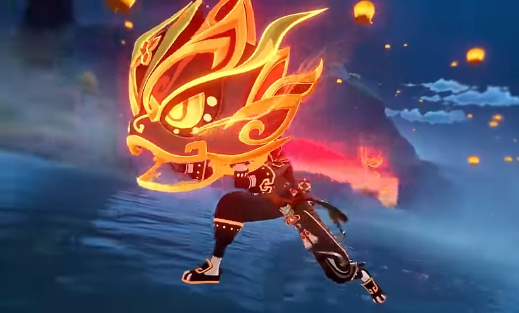 The dancing dragon Genshin Impact | HoYoLAB