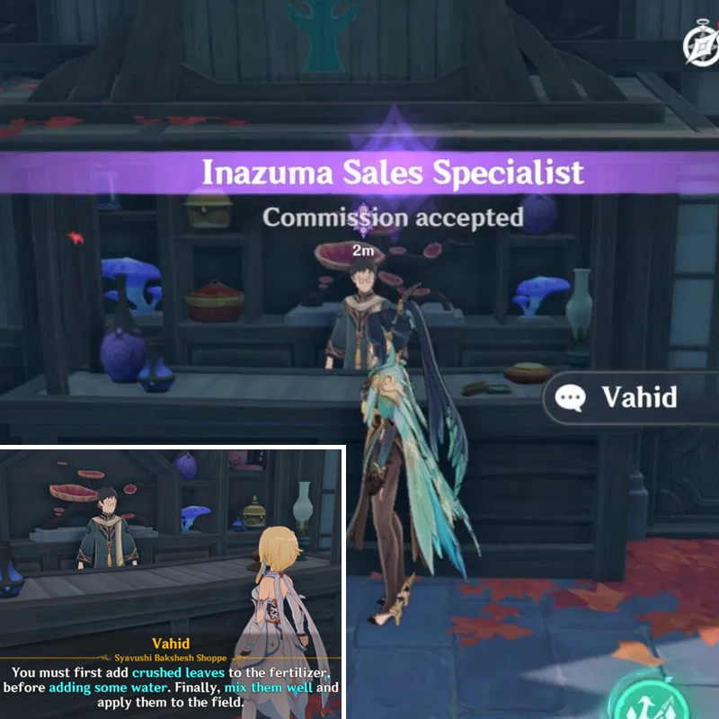 Working on more Hidden Achievements... "Sorry for the Trouble!" Genshin