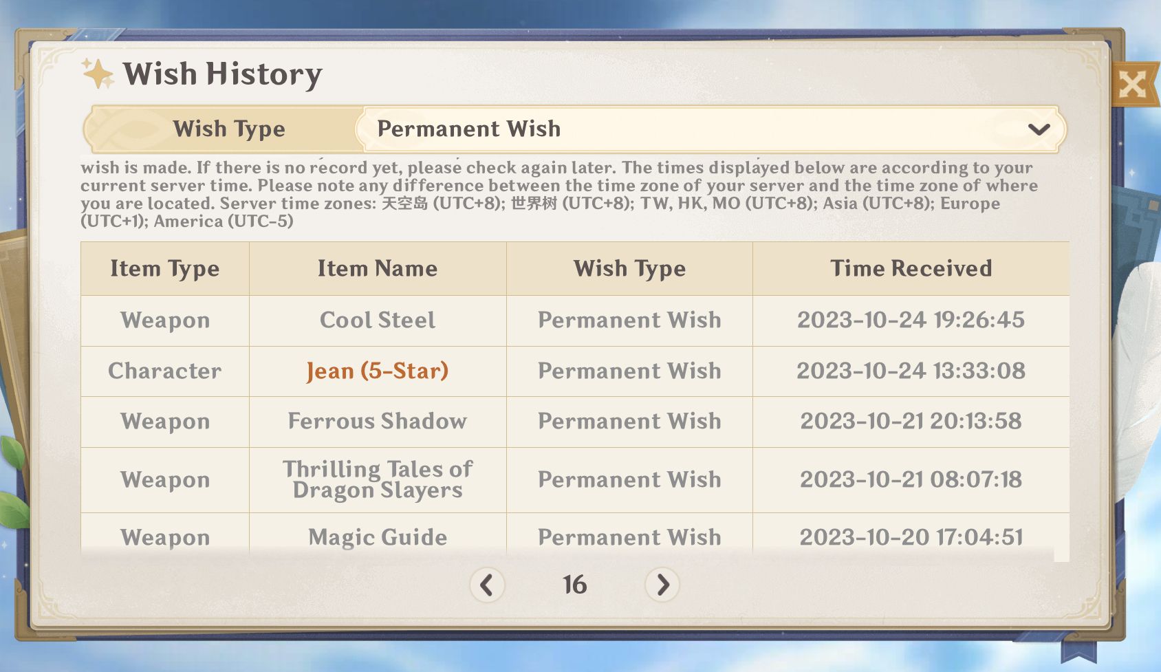 standard banner pity is so high Genshin Impact HoYoLAB