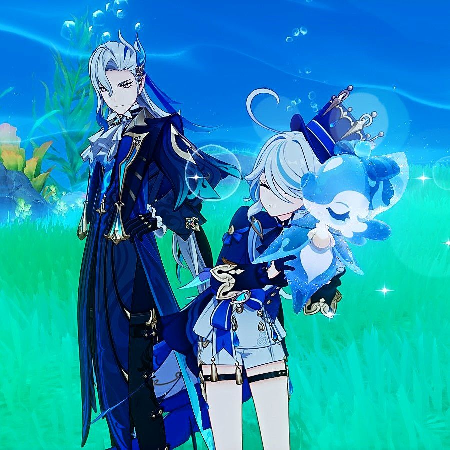 📸: Furina🥰🔹Neuvillette🧍 Genshin Impact | HoYoLAB