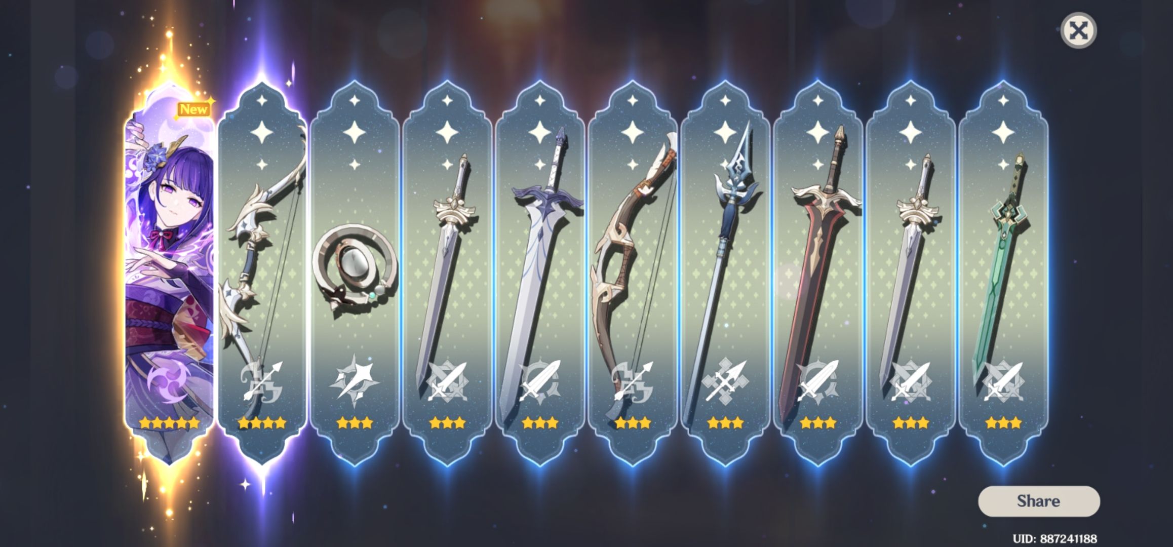 Pulling Raiden My Luck Pulling Raiden at 17 Pity After Getting Ayato Genshin Impact ...