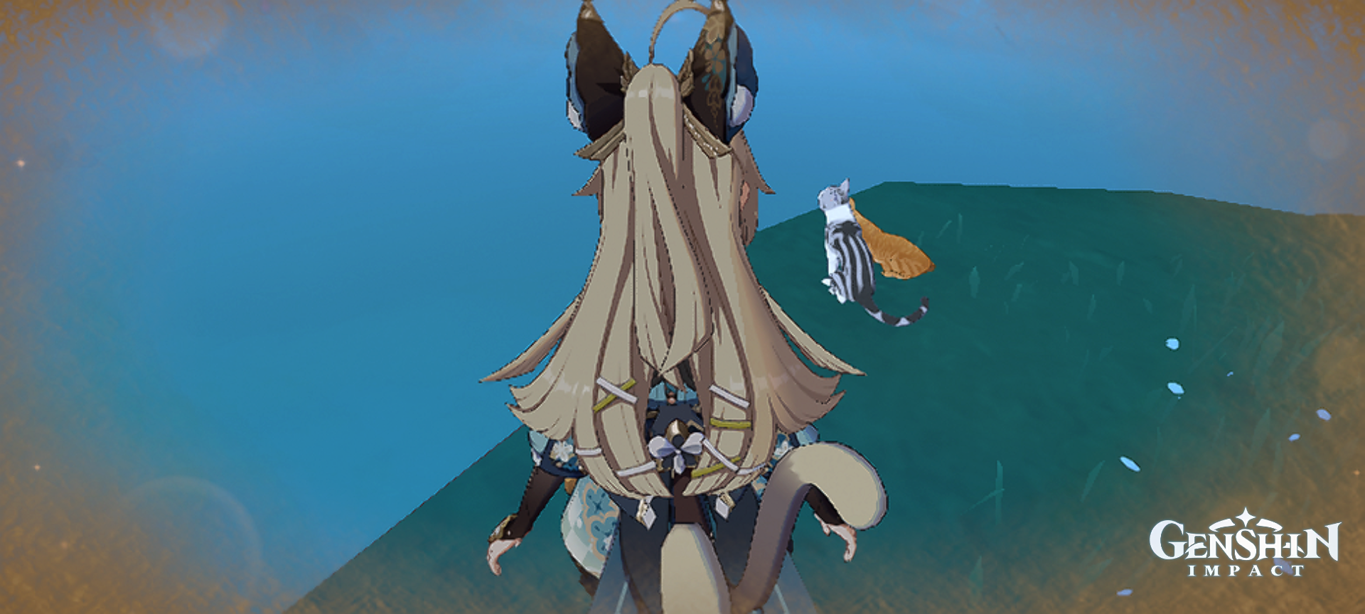 Three cats in one pic. Genshin Impact | HoYoLAB