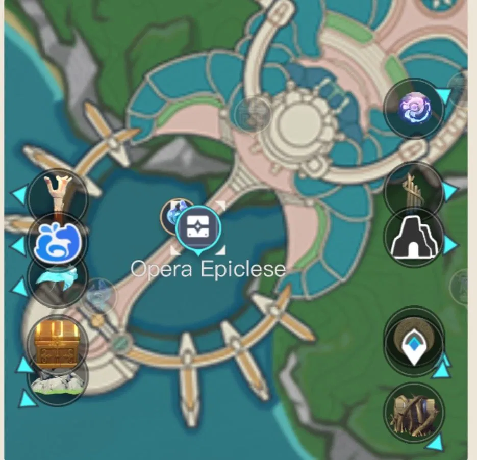 Dive down and break all the vases and you will get a luxurious chest