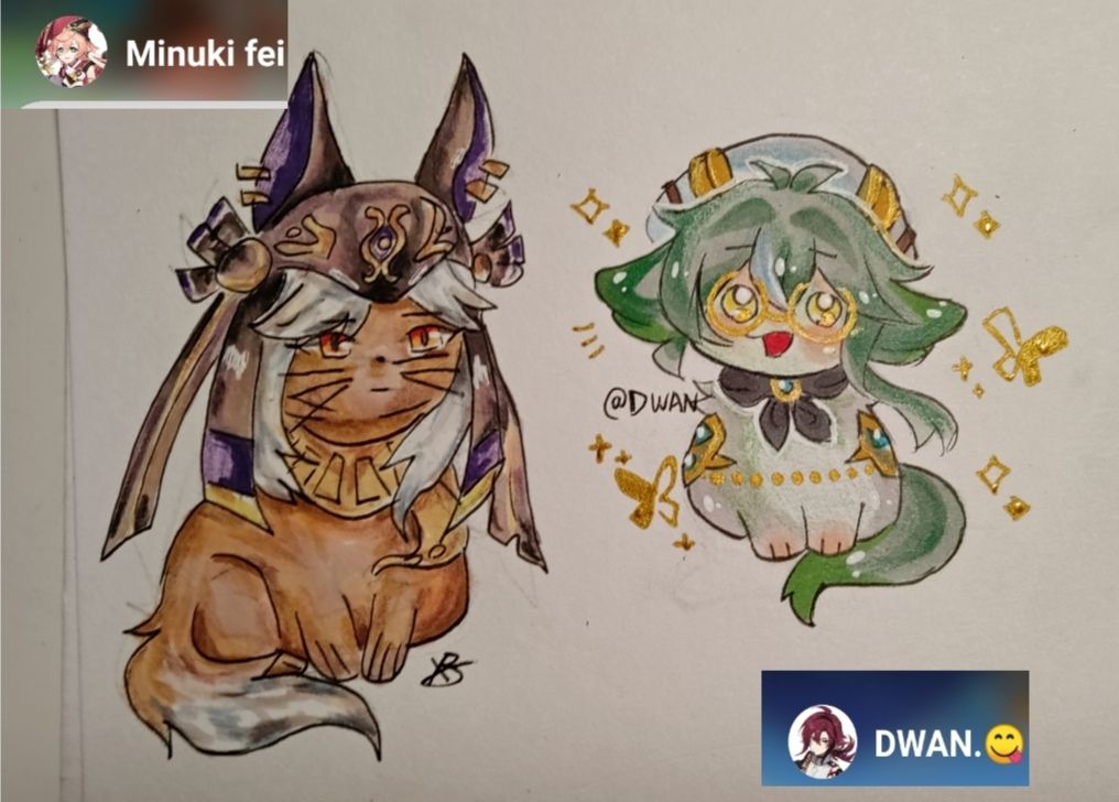 Cat project: Sucrose/ Cyno as cats (Part 2) Genshin Impact | HoYoLAB