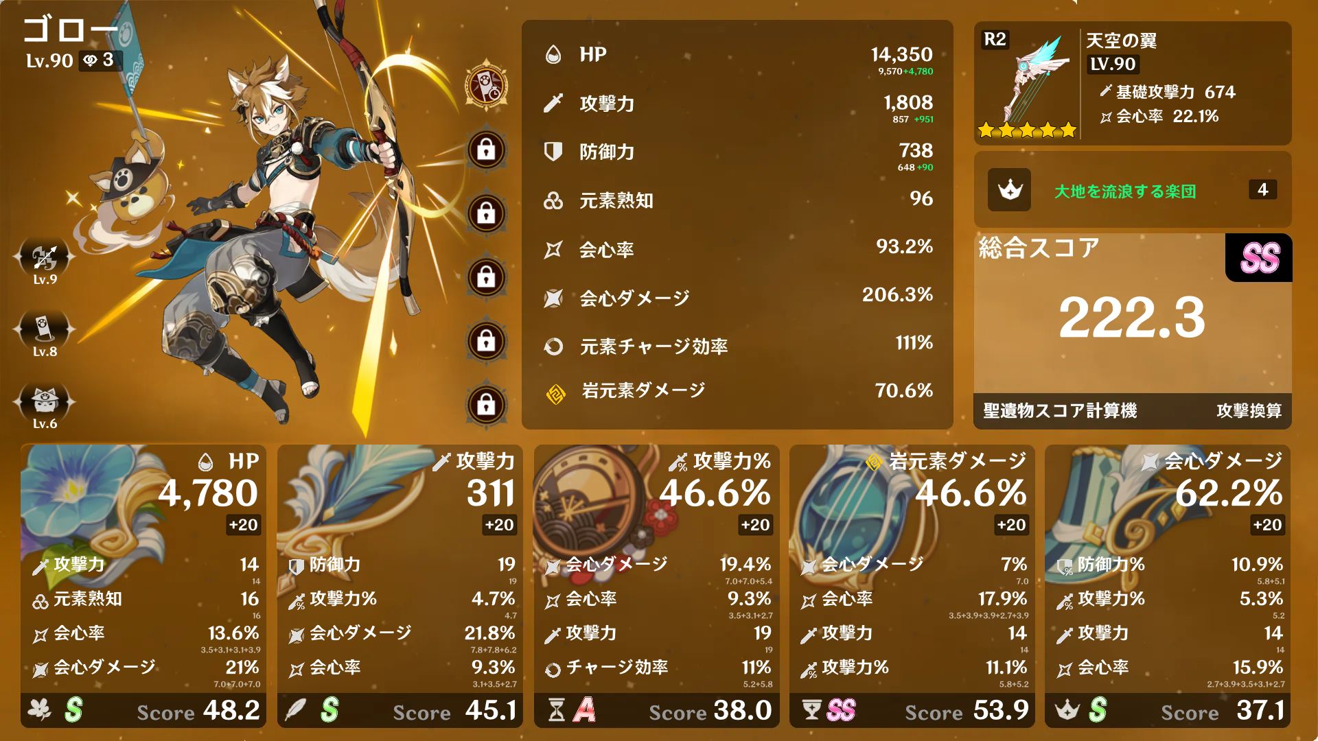 めっちゃ久しぶりの重撃型ゴロー Genshin Impact | HoYoLAB