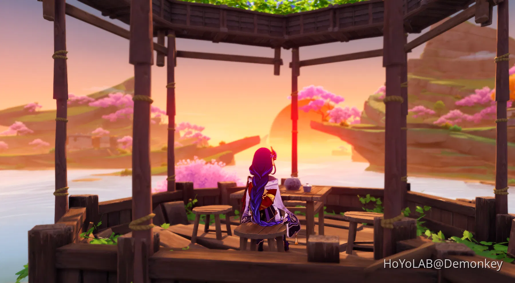 🍁 Inazuma Crimson Mansion Teapot Main building {82316659866