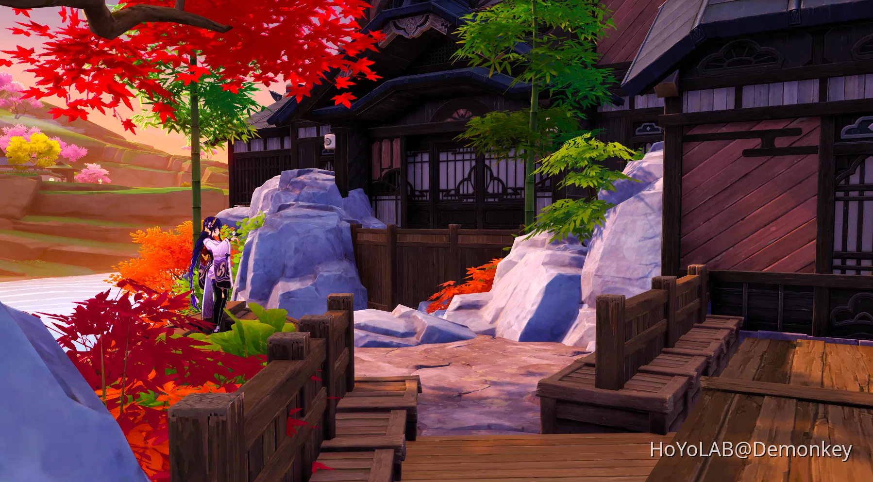 🍁 Inazuma Crimson Mansion Teapot Main building {82316659866