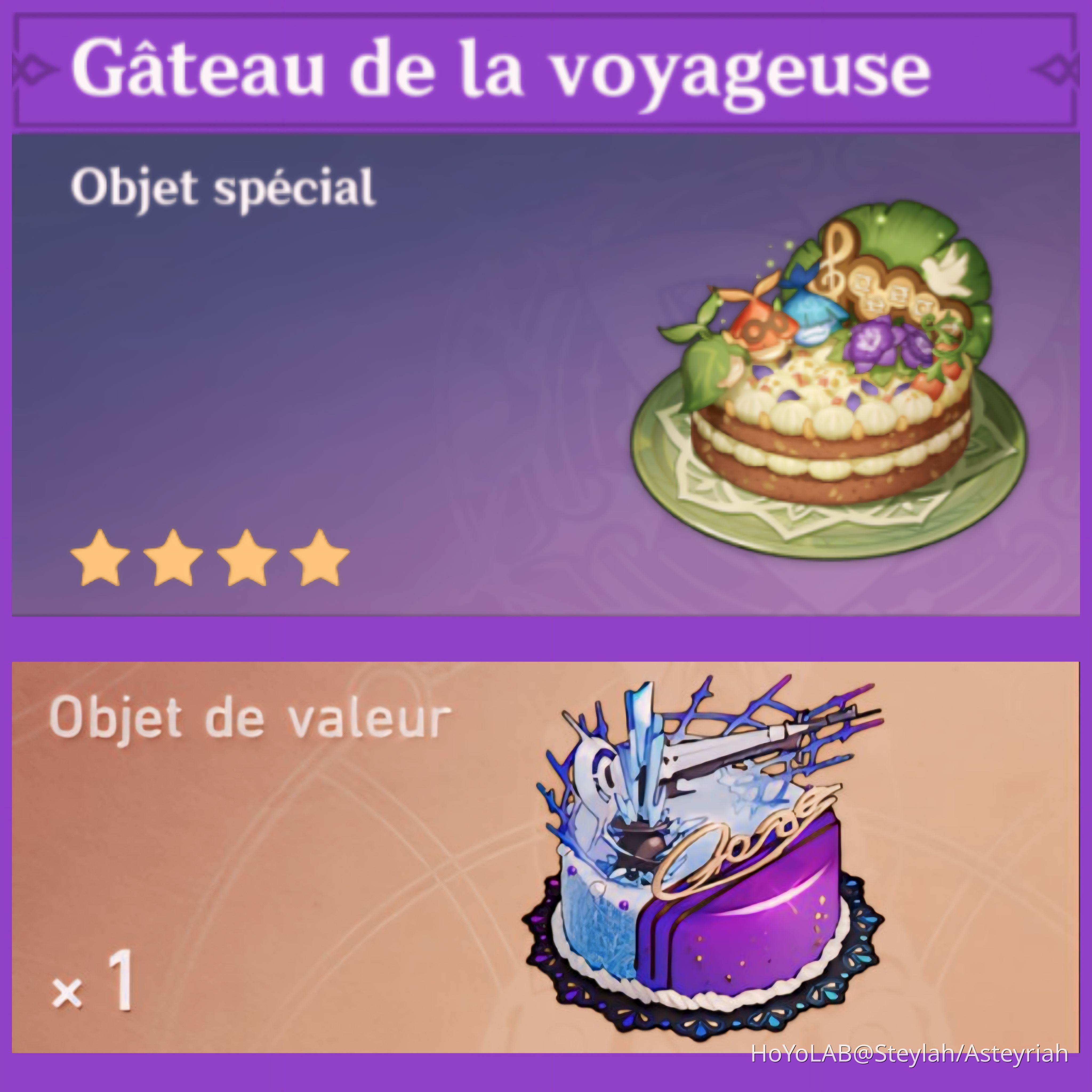 🎂De jolis gâteaux d