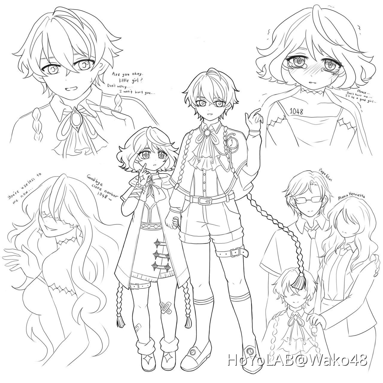 Little Joachim and Ai Honkai Star Rail HoYoLAB