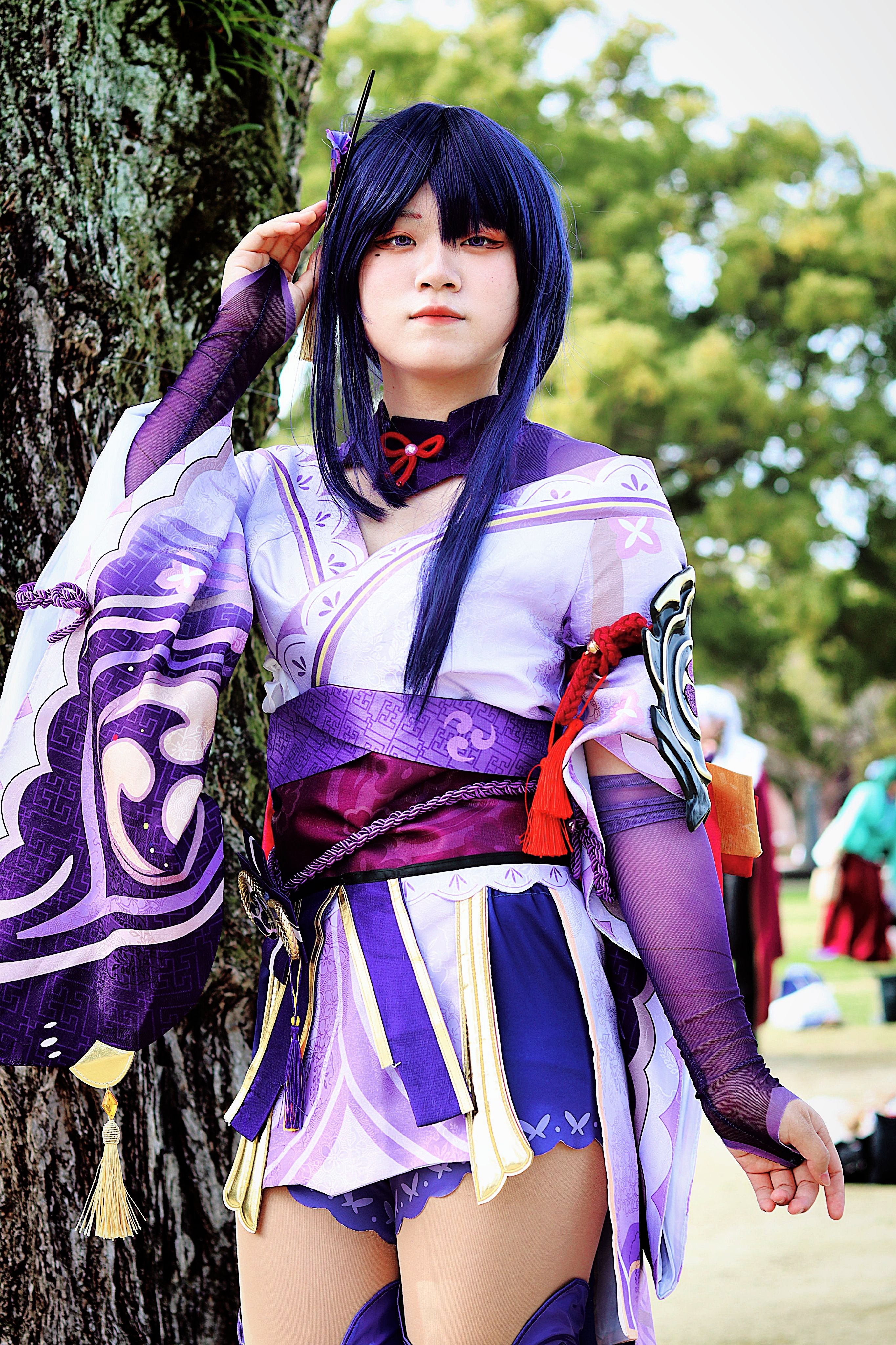 雷電将軍コスプレ 原神 Genshin 稲妻 雷電将軍 コスプレ衣装 コスチューム cosplay