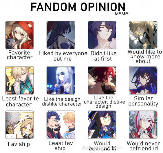 Hsr fandom opinions v honkai star rail hoyolab
