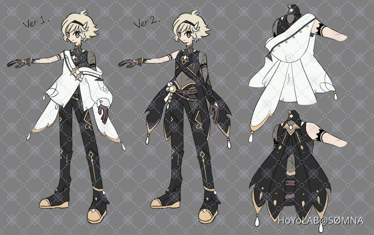 designed a Traveler OC Genshin Impact | HoYoLAB