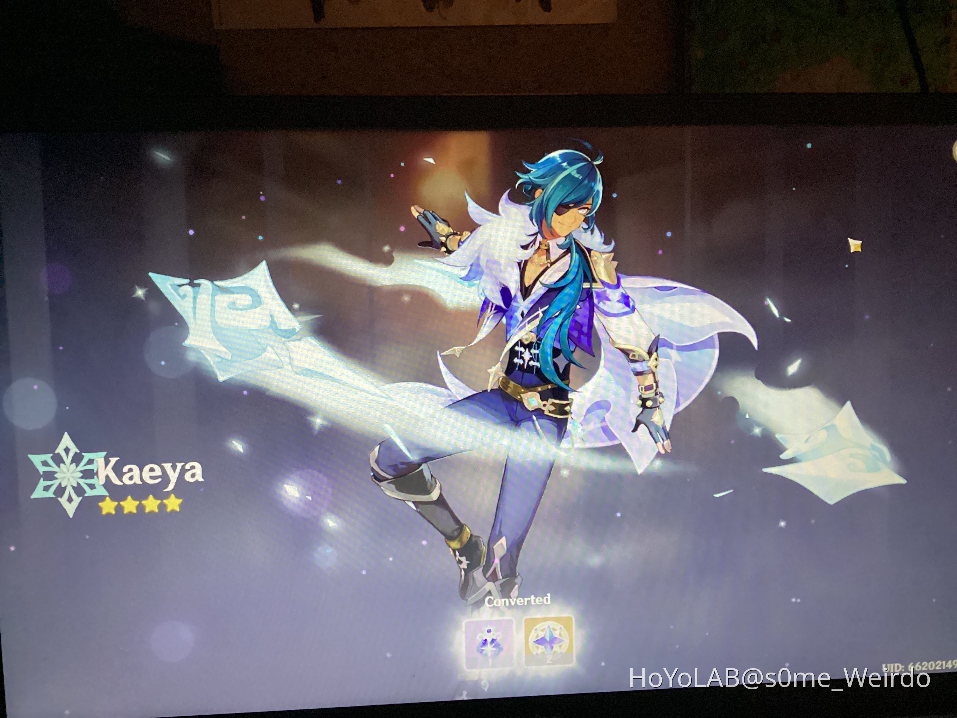 GUYS I GOT A KAEYA CON??!!!!?!? Genshin Impact | HoYoLAB