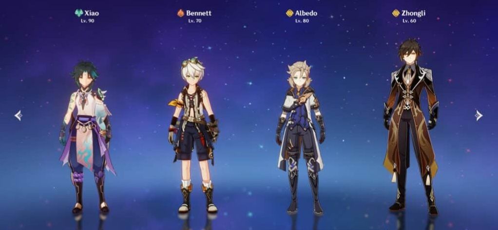 My Xiao team after 3 years Genshin Impact | HoYoLAB