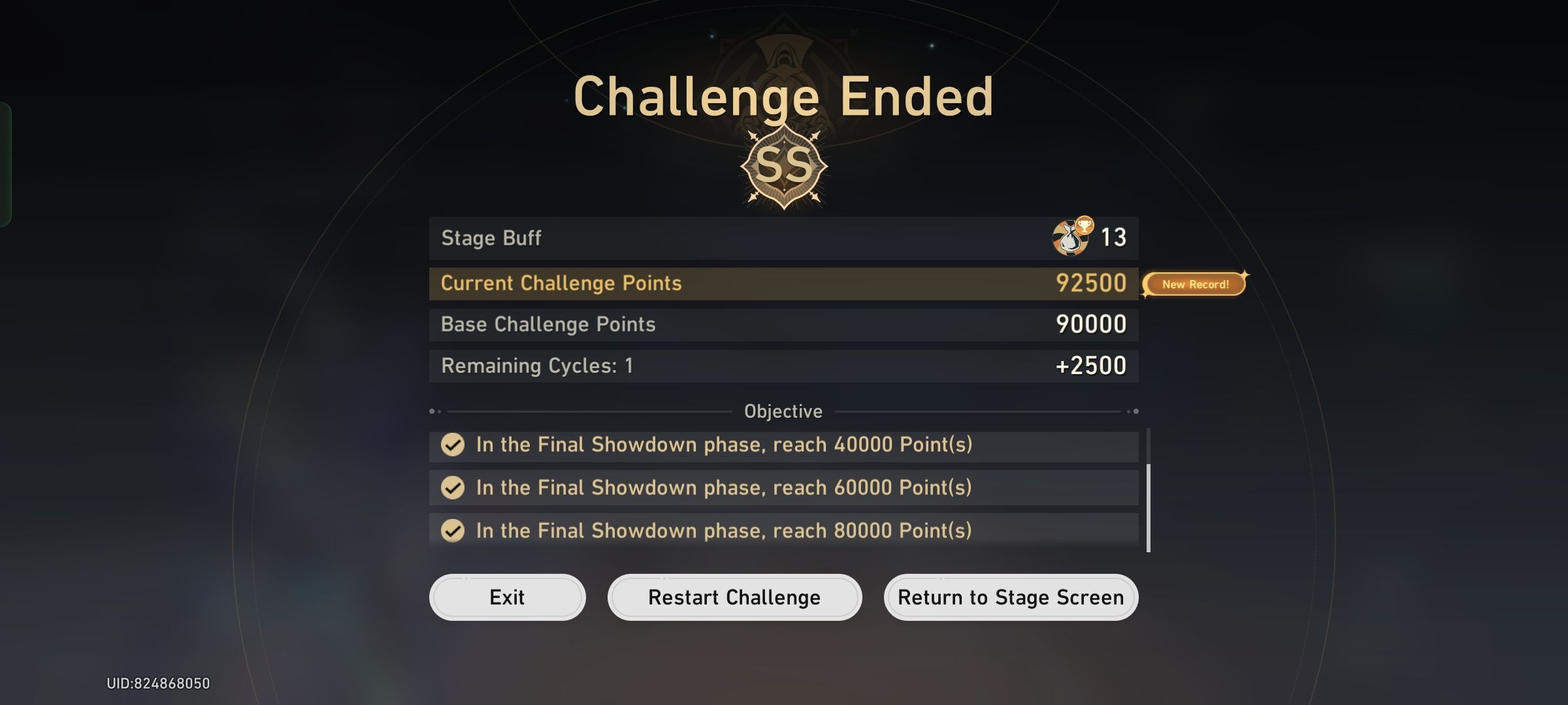 What is highest score you can get from this event ? Honkai Star Rail