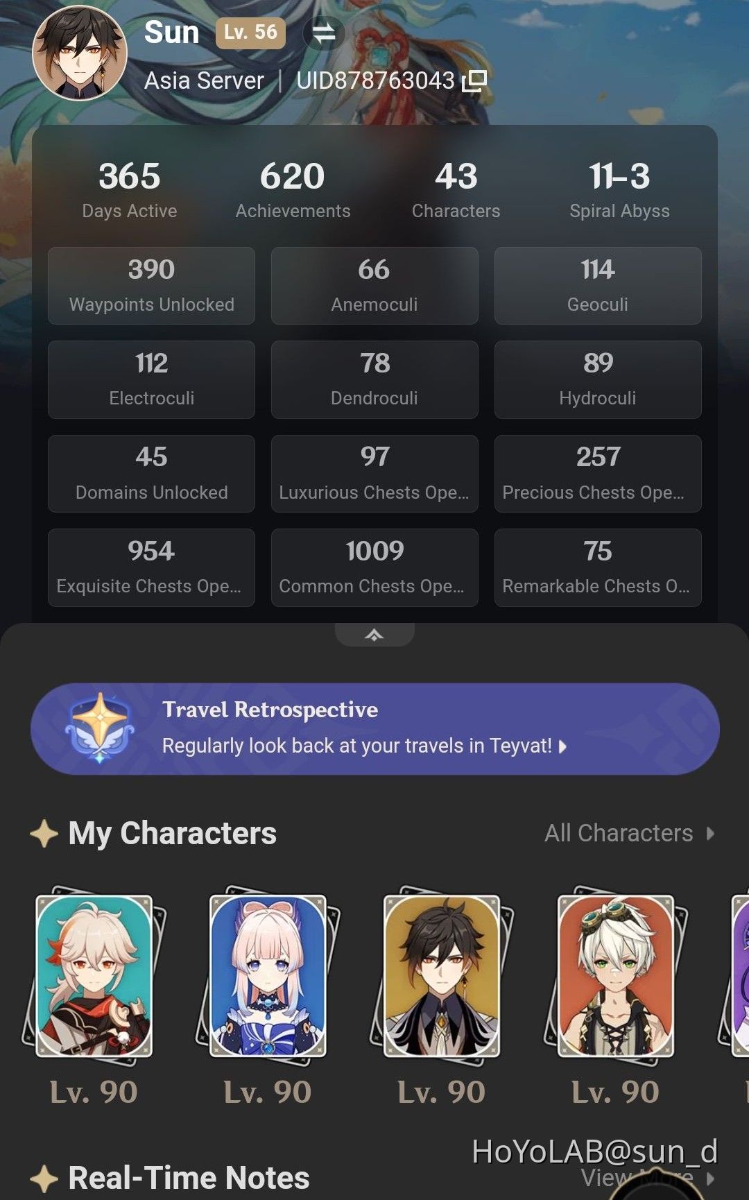 One Year of Playing Genshin Impact Genshin Impact | HoYoLAB