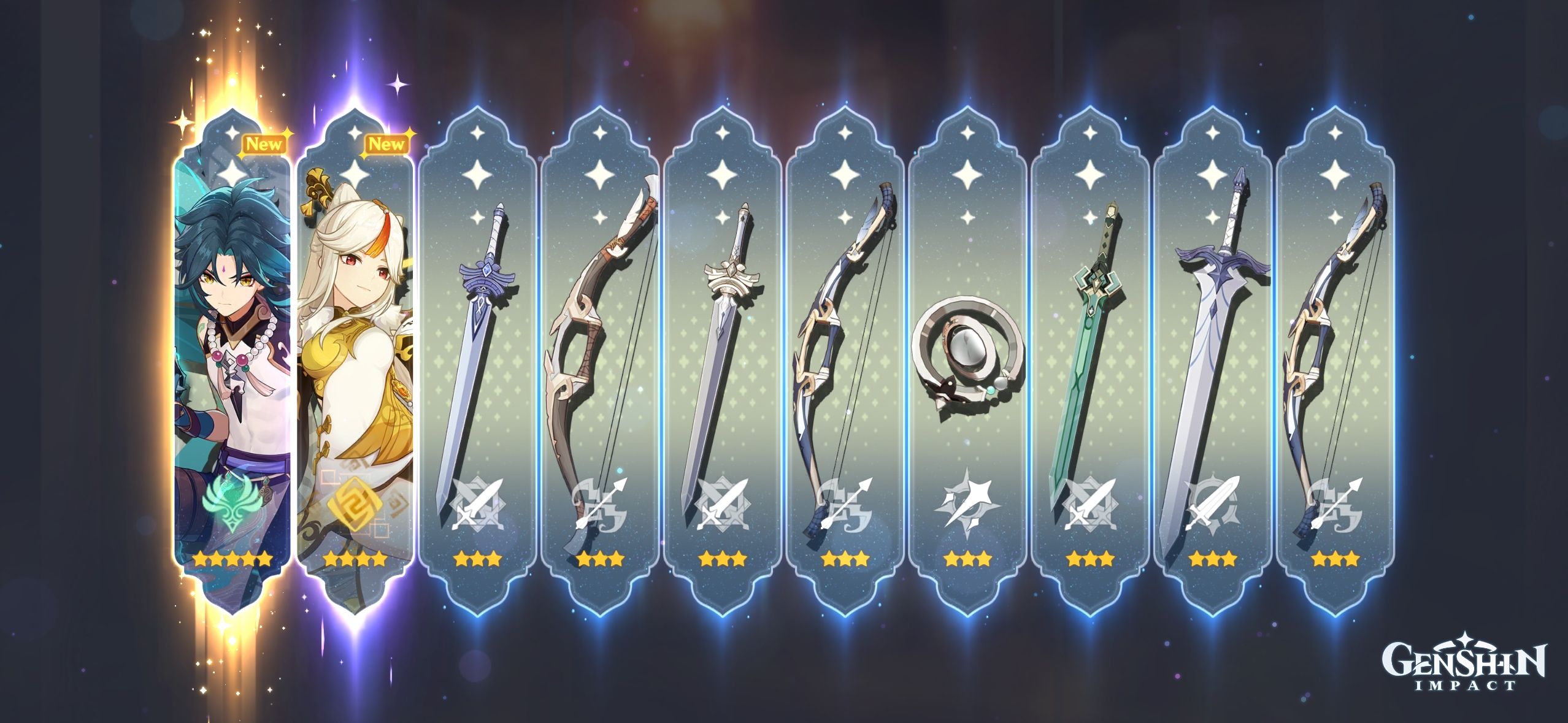 My first lucky pull and my first 5 star character 🥳🥳 Genshin Impact ...
