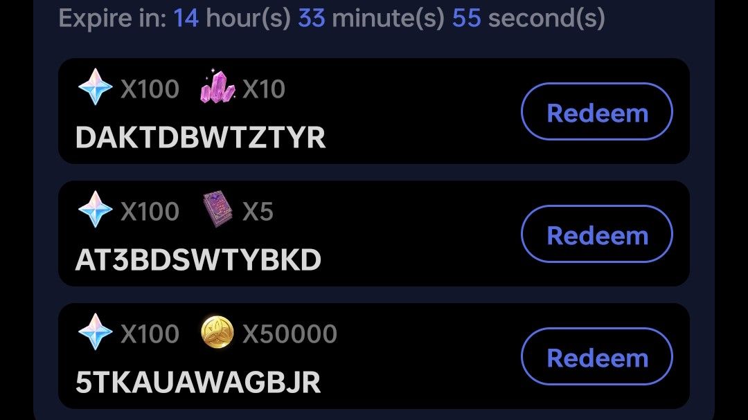 Latest redeem codes are here grab them before they expire!!! Genshin Impact HoYoLAB