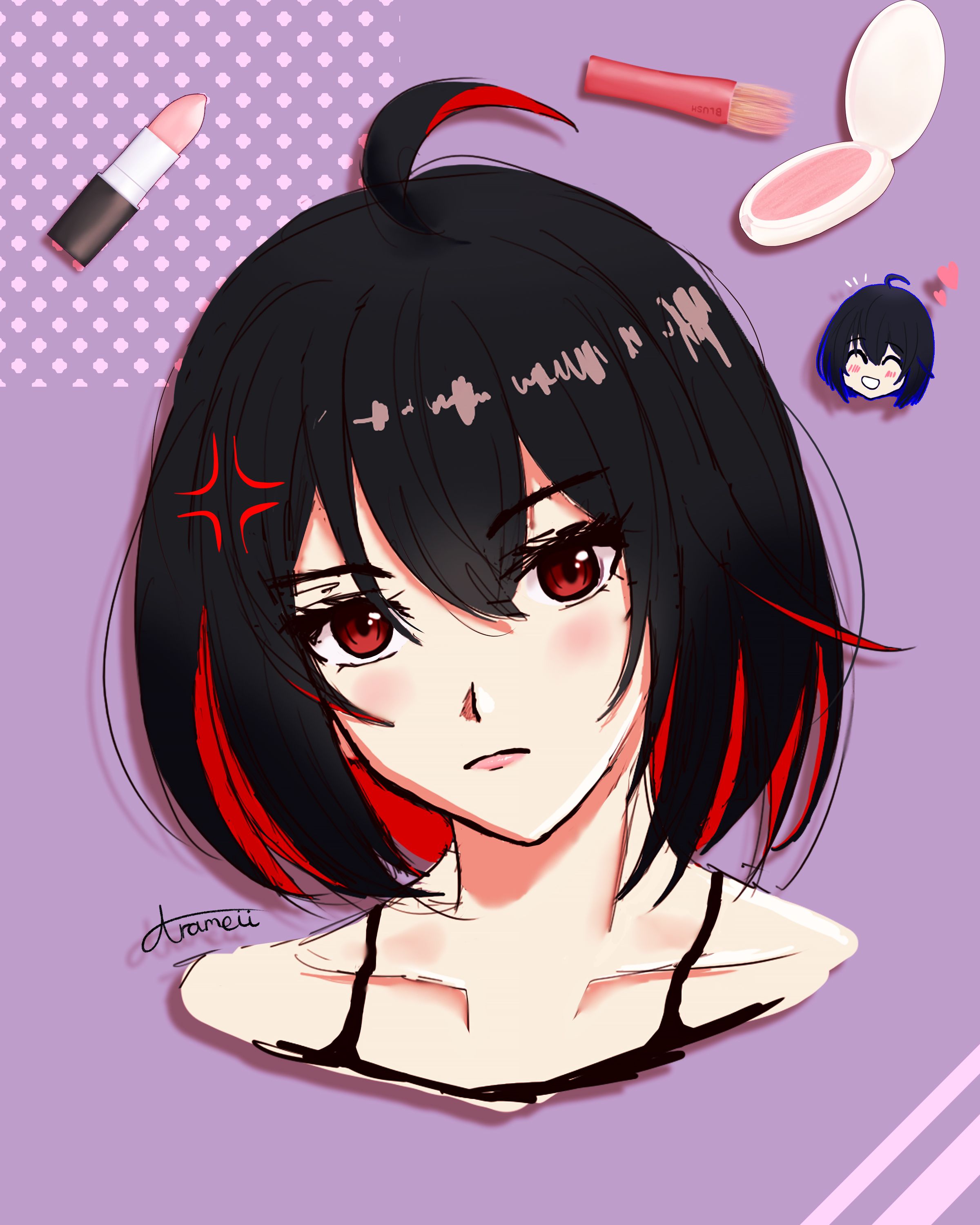 That Time When Seele Was Forced To Wear Makeup Honkai Impact 3rd that-time-when-seele-was-forced-to-wear-makeup-honkai-impact-3rd