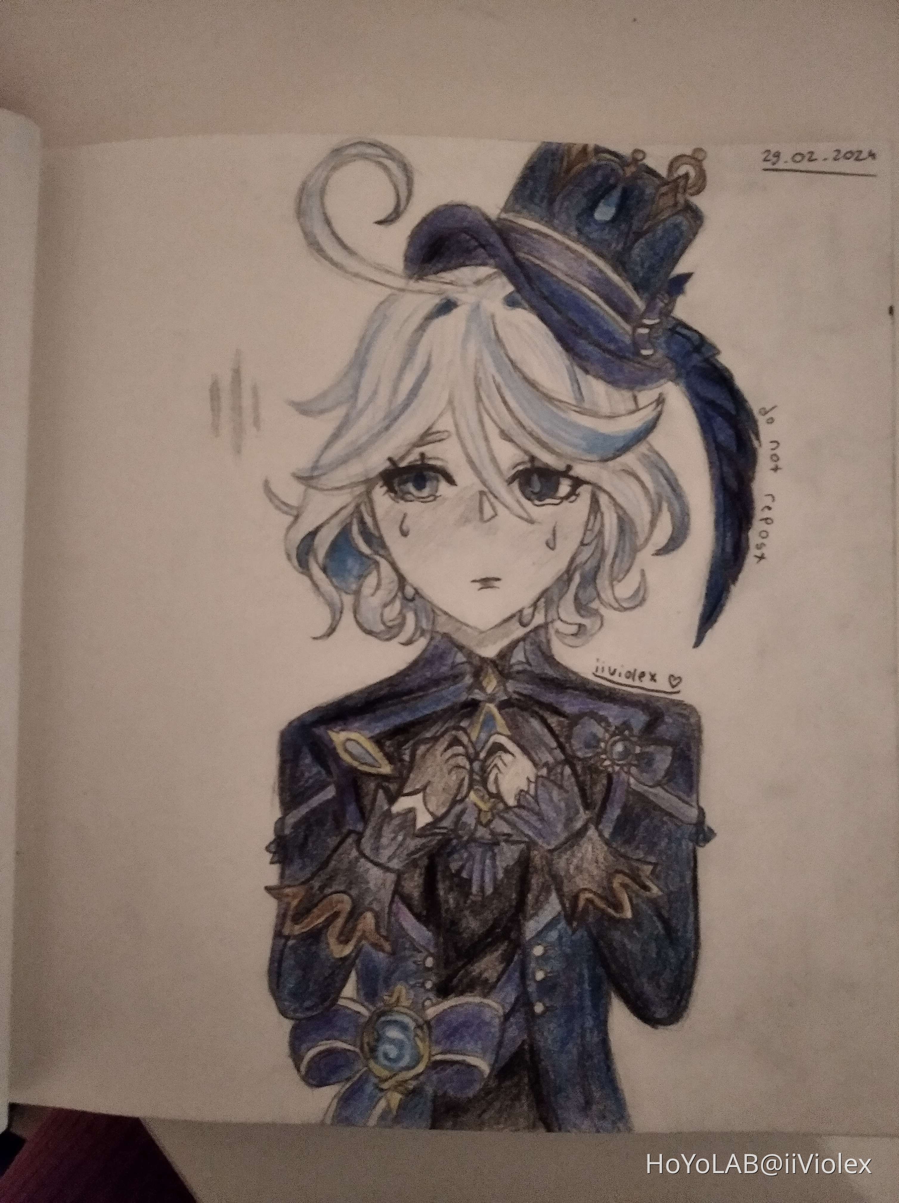Furina Fan Art! (I'm so proud) Genshin Impact | HoYoLAB