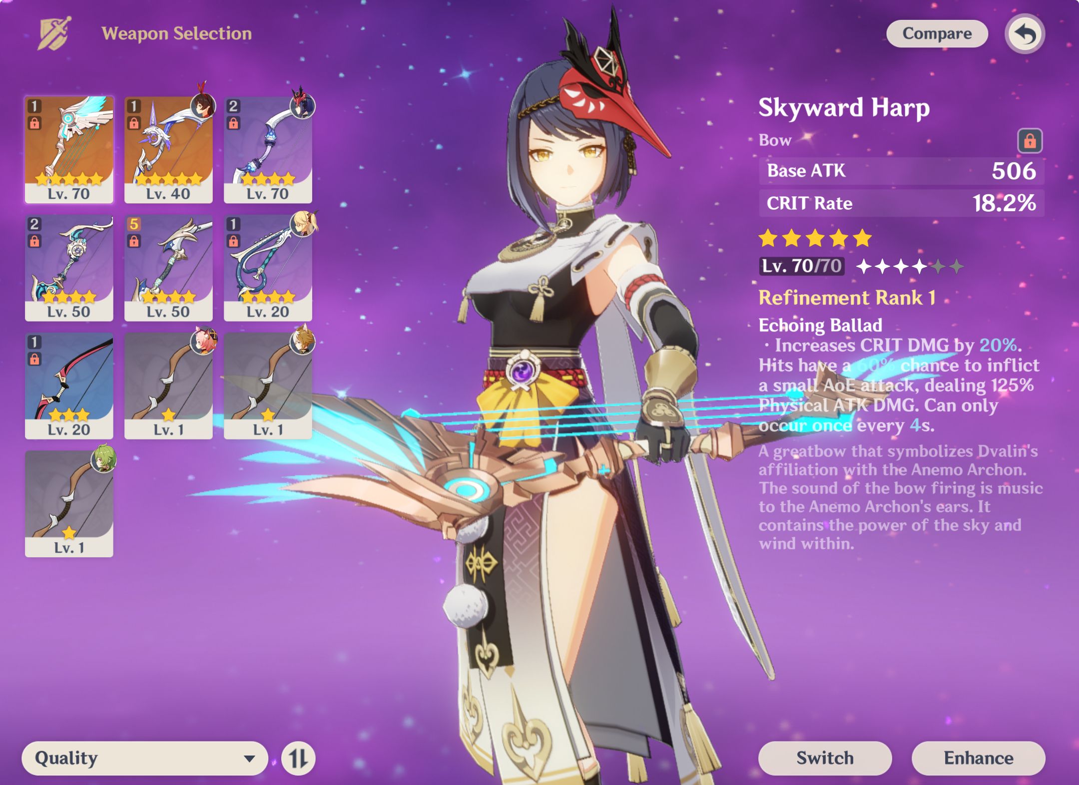 which-bow-should-i-use-on-my-sara-genshin-impact-hoyolab