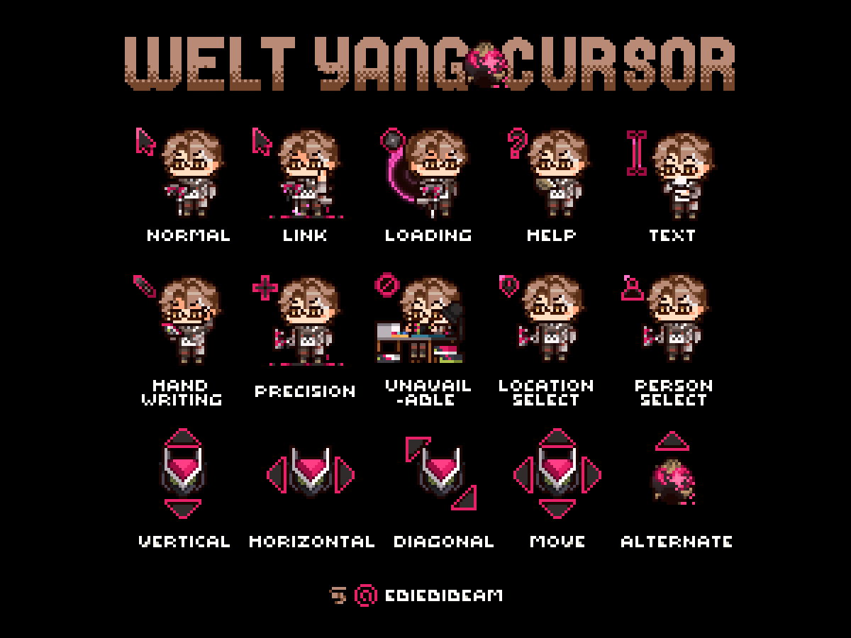 Welt yang custom mouse cursor honkai star rail hoyolab