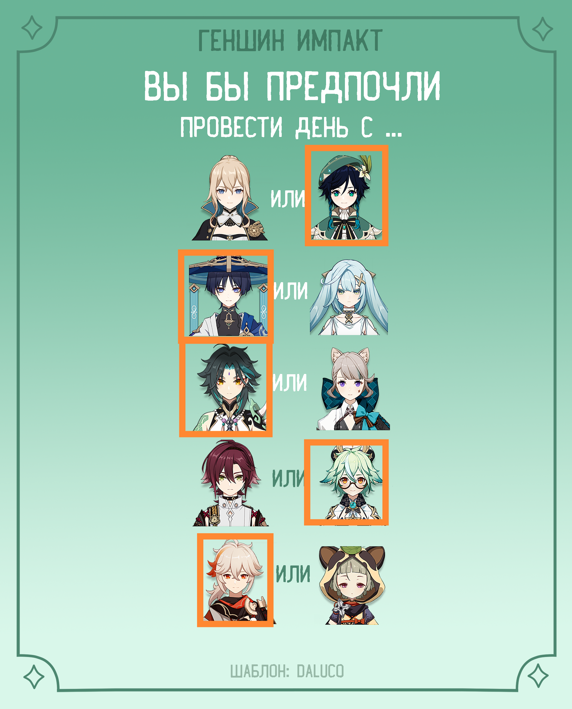 тестики part 2 Genshin Impact | HoYoLAB