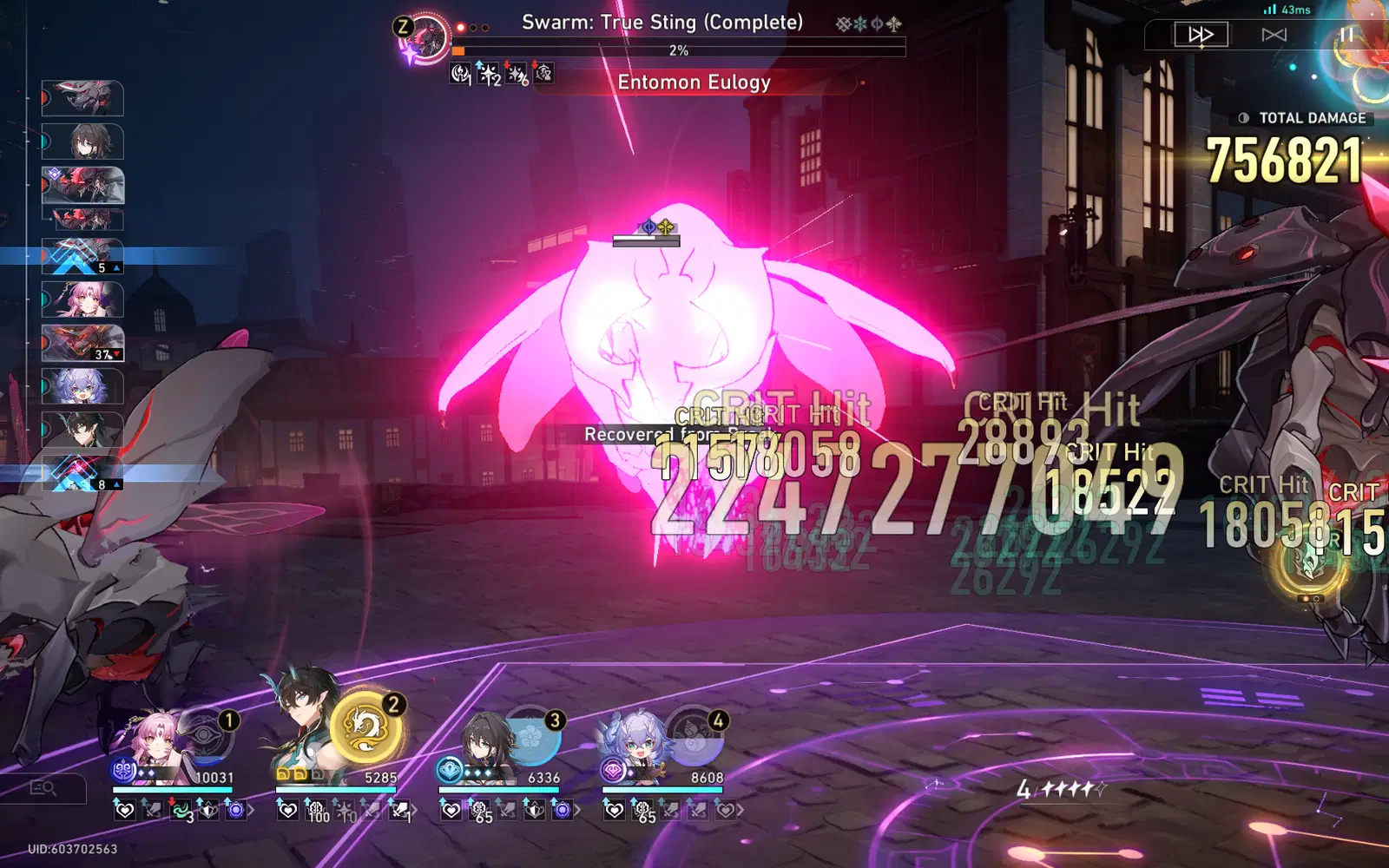 Gold & Gears V Path of Propagation Run Complete Honkai: Star Rail 