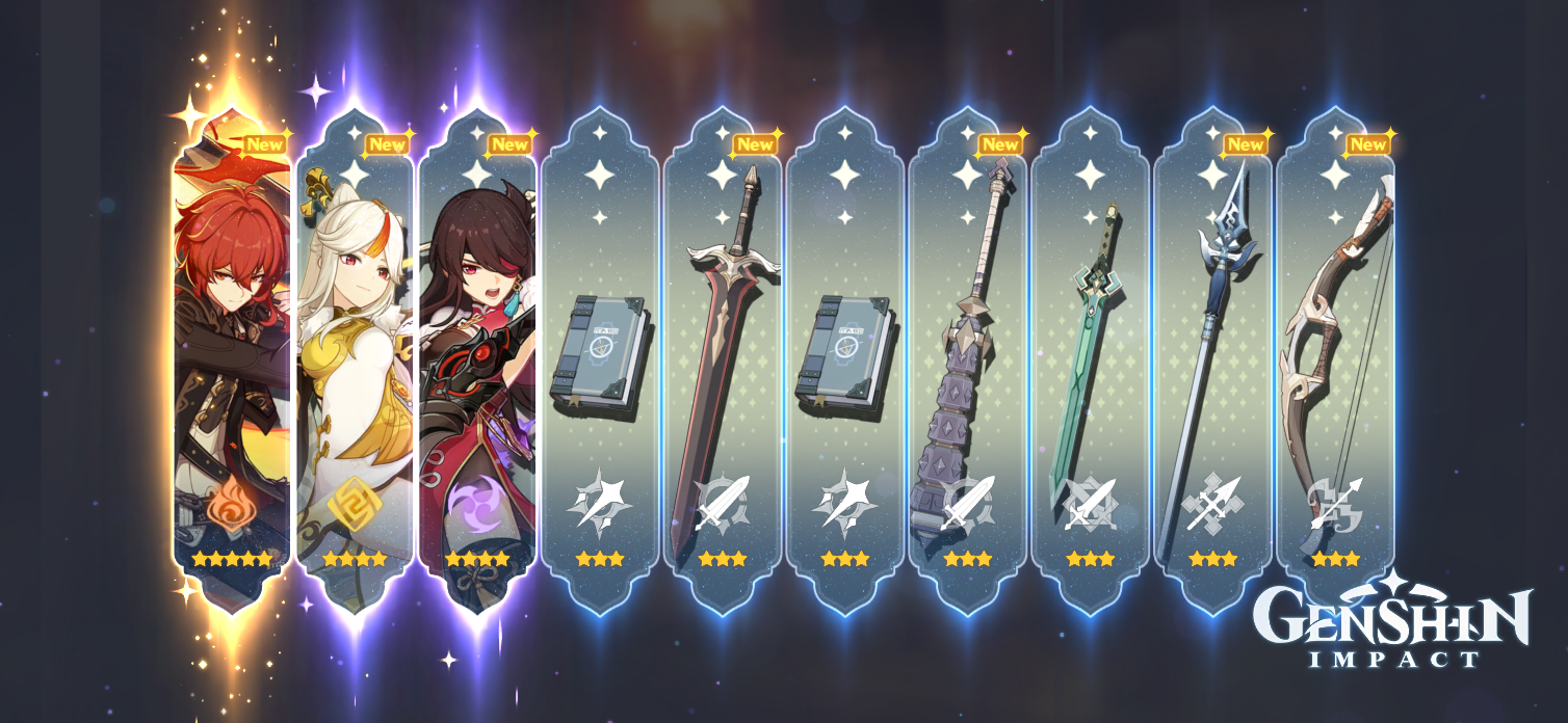 My Luckiest Standard 10 Pull Genshin Impact | HoYoLAB