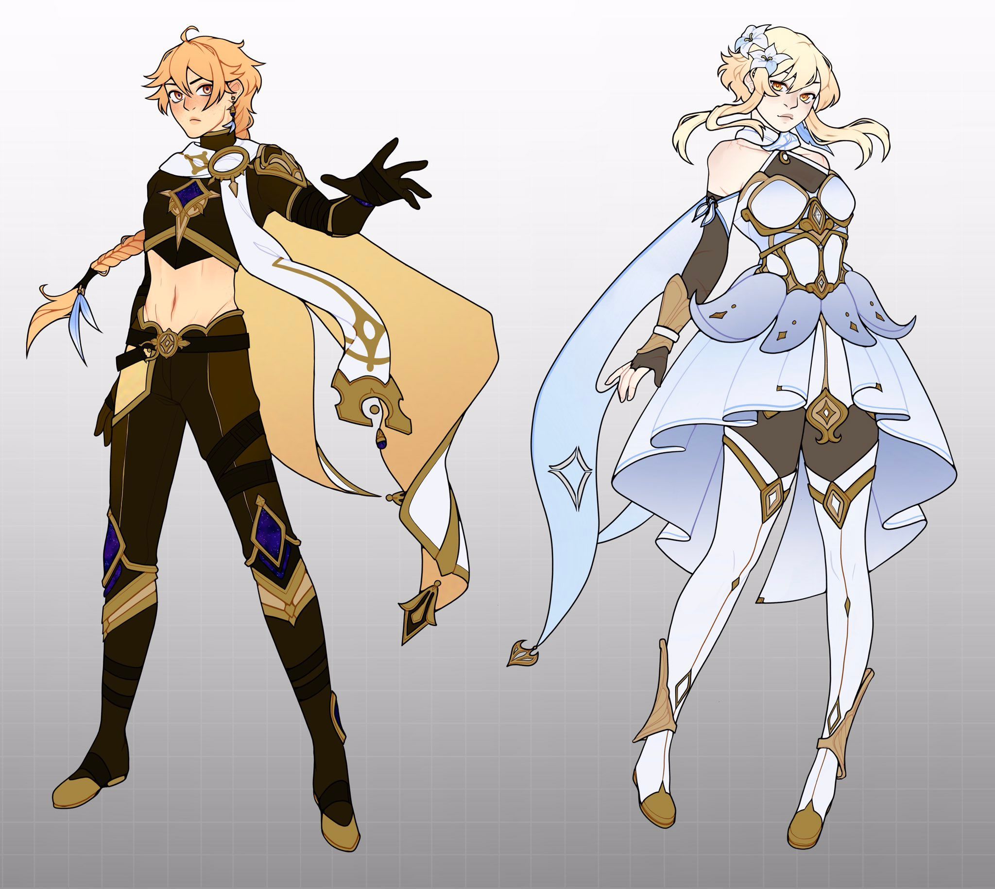 Old redesigns I forgot about Genshin Impact | HoYoLAB