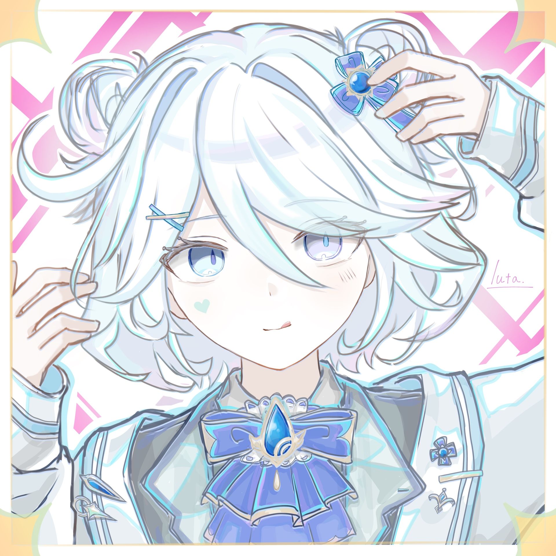 ヘアアレンジ！【フリーナ】 Genshin Impact | HoYoLAB