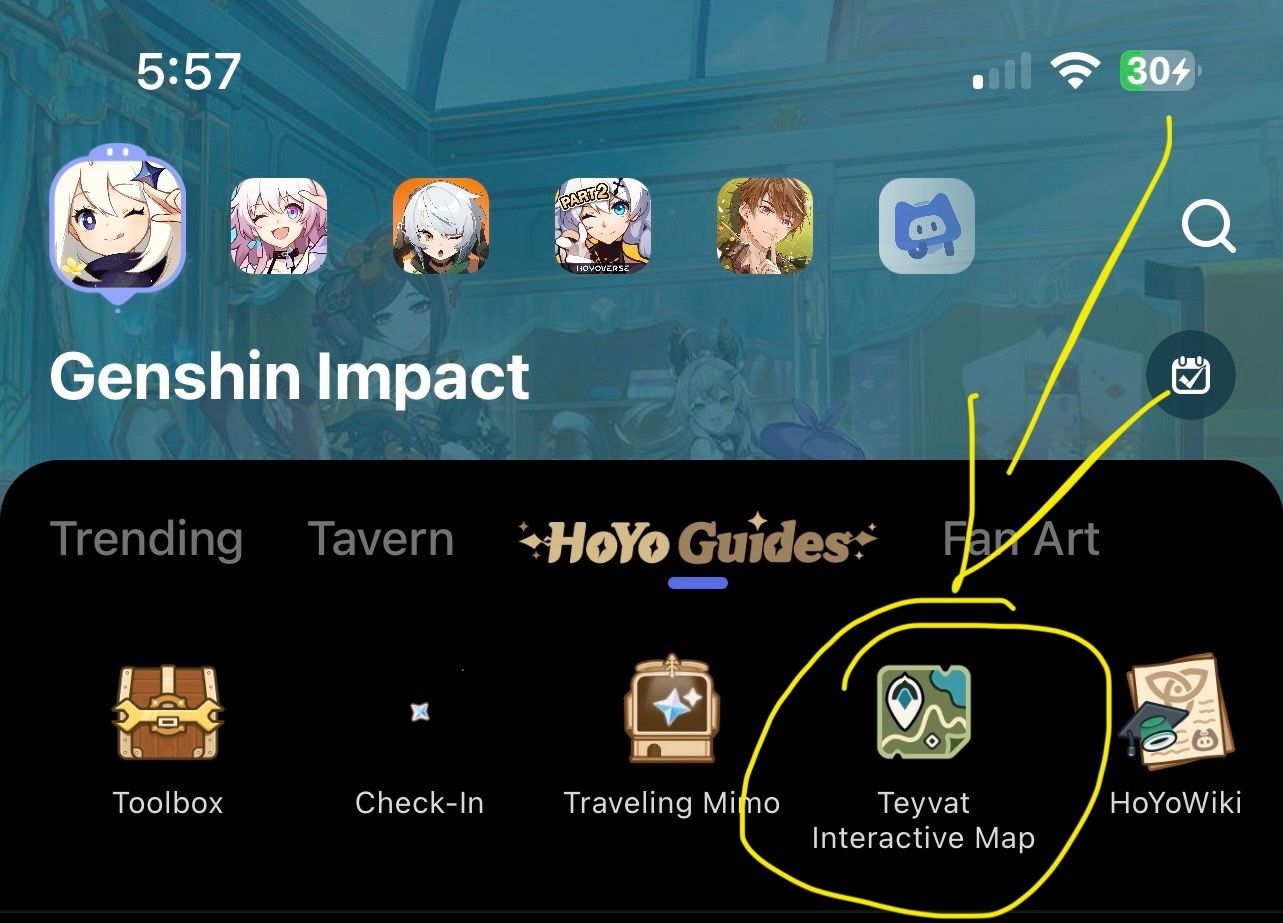 Map Crying For Crying Out Loud use “Teyvat Map” Genshin Impact | HoYoLAB