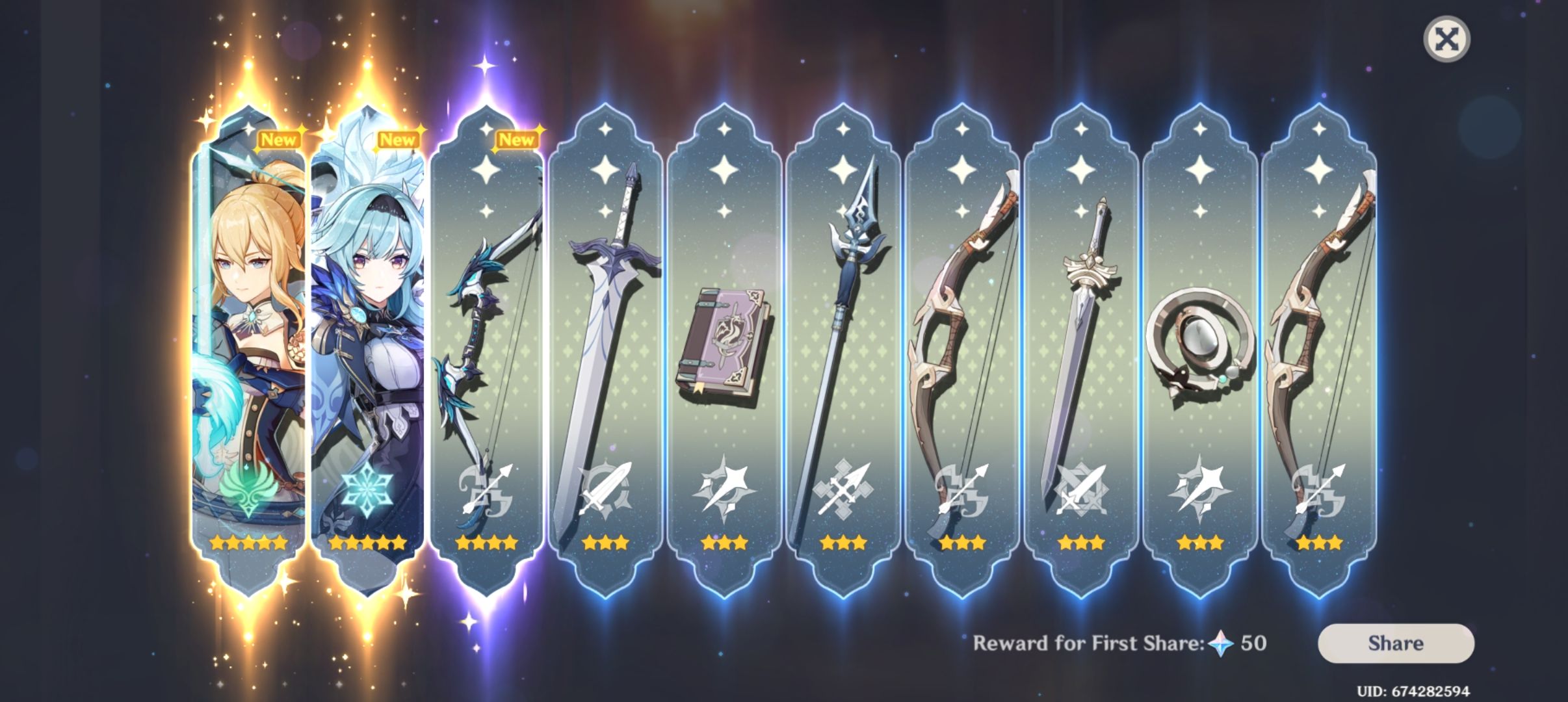 lucky pull Genshin Impact | HoYoLAB