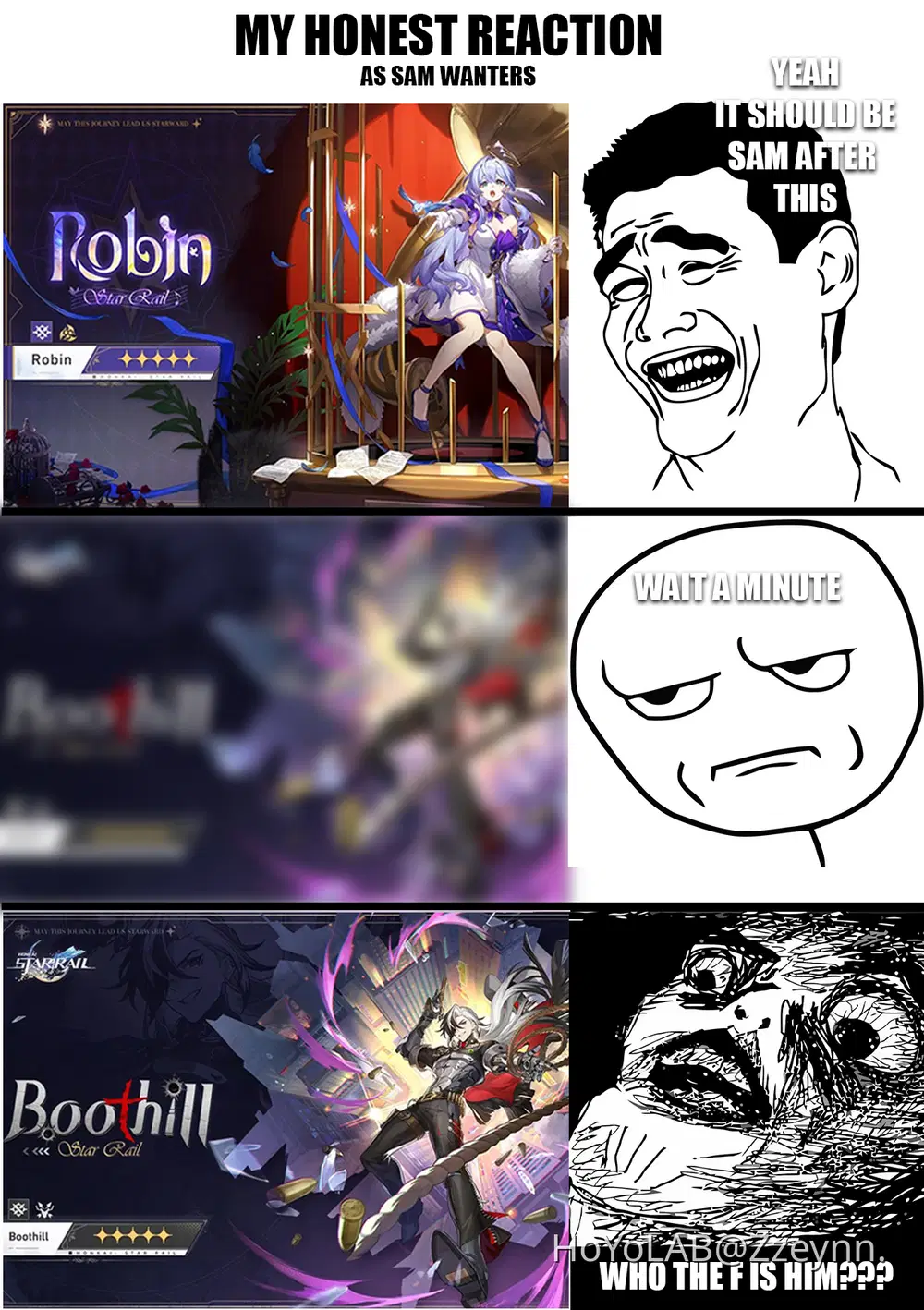 MEME OF THE DAY] THAT WAS UNEXPECTED !!! Honkai: Star Rail | HoYoLAB, image size:1000x1418