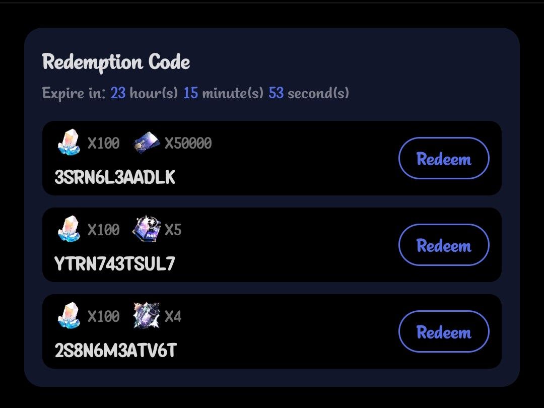 New code honkai star rail hoyolab