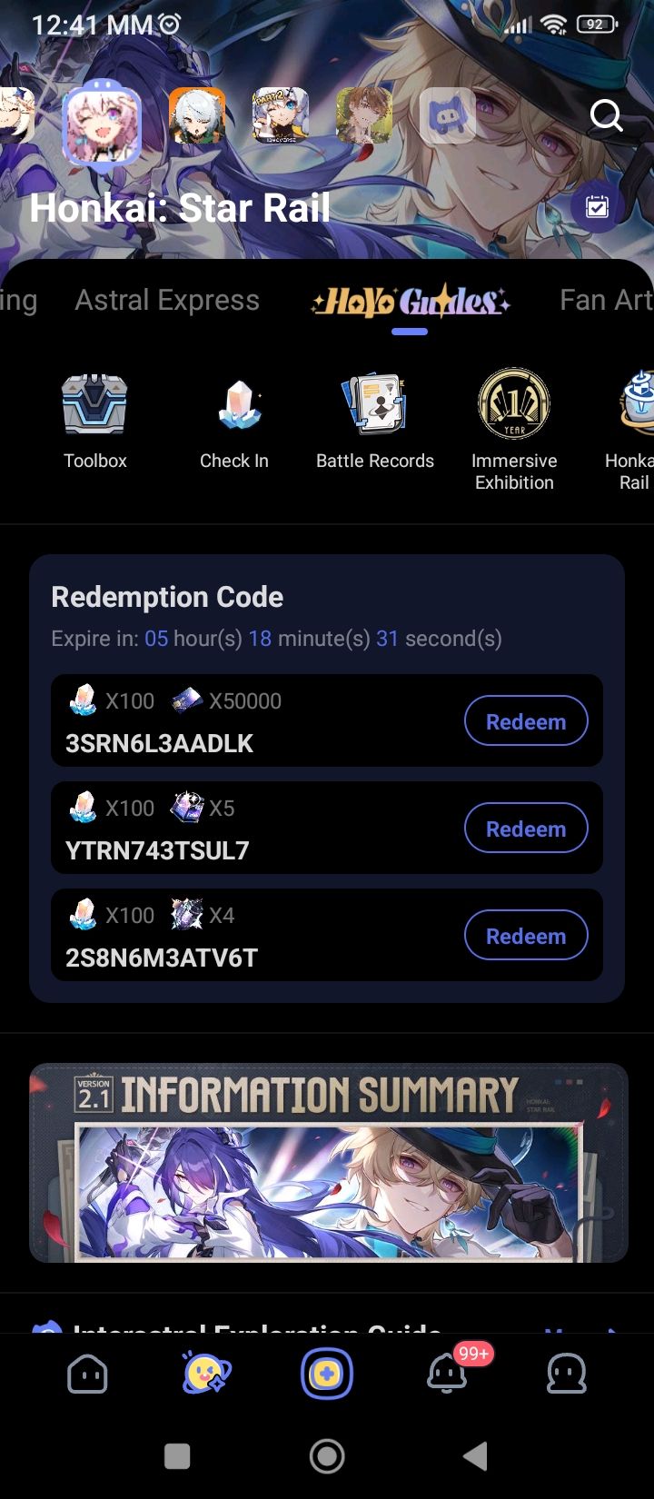 Redeemcodes fast!!!! Honkai: Star Rail | HoYoLAB