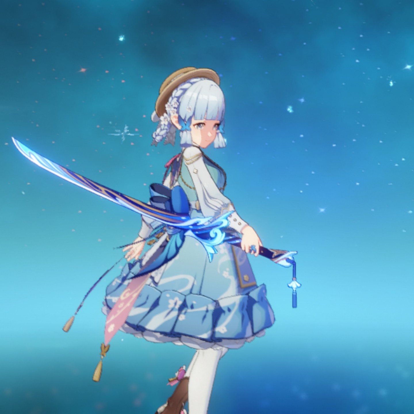 Swords Ayaka is better with visually than Mistsplitter Reforged