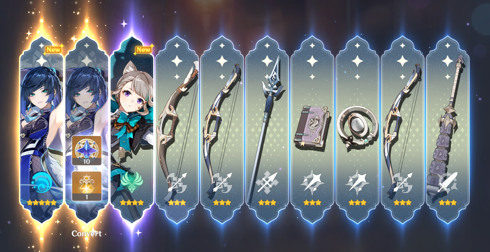 Throwback to my luckiest 10 pull ever Genshin Impact | HoYoLAB
