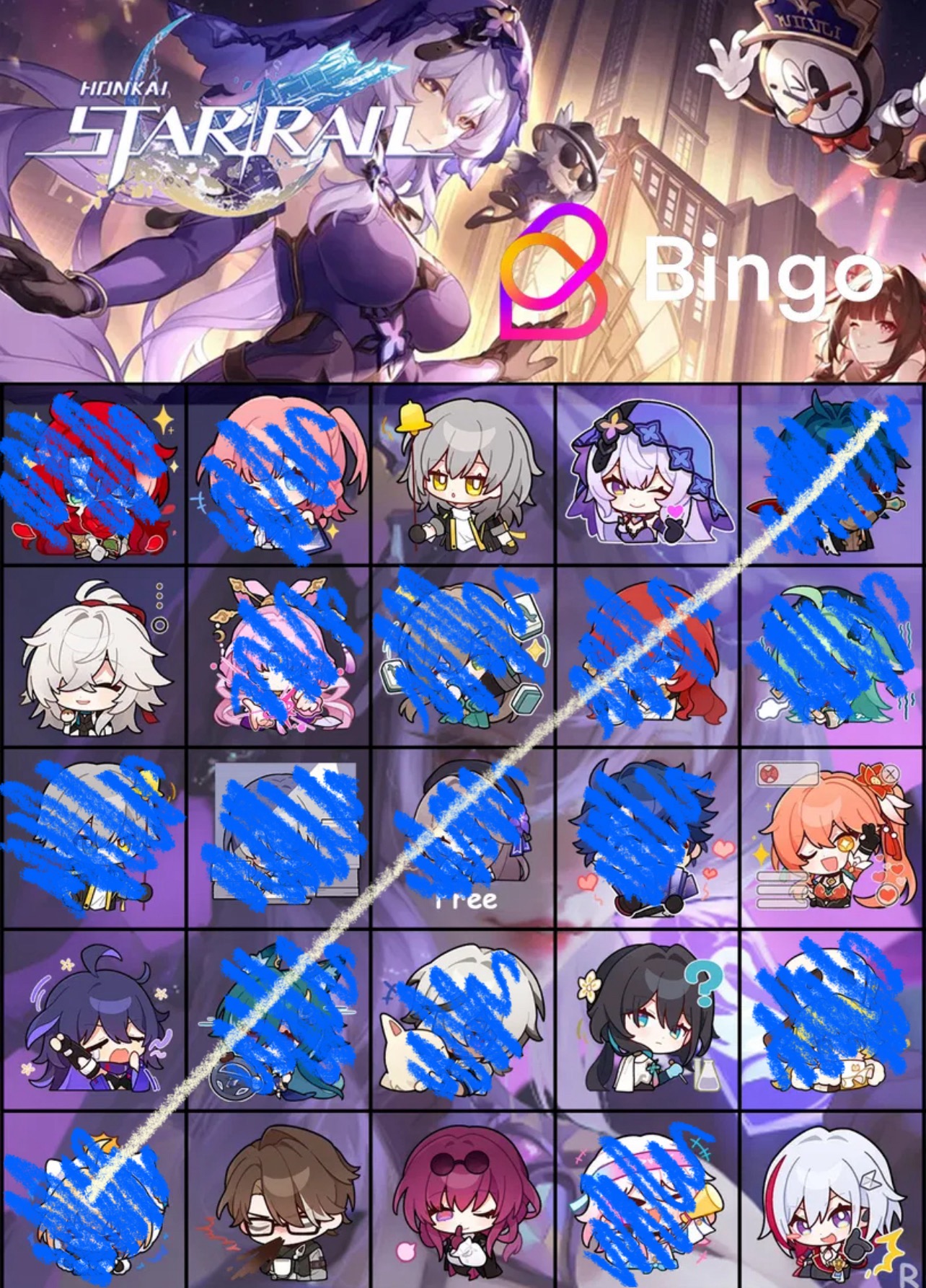 Bingo honkai star rail hoyolab