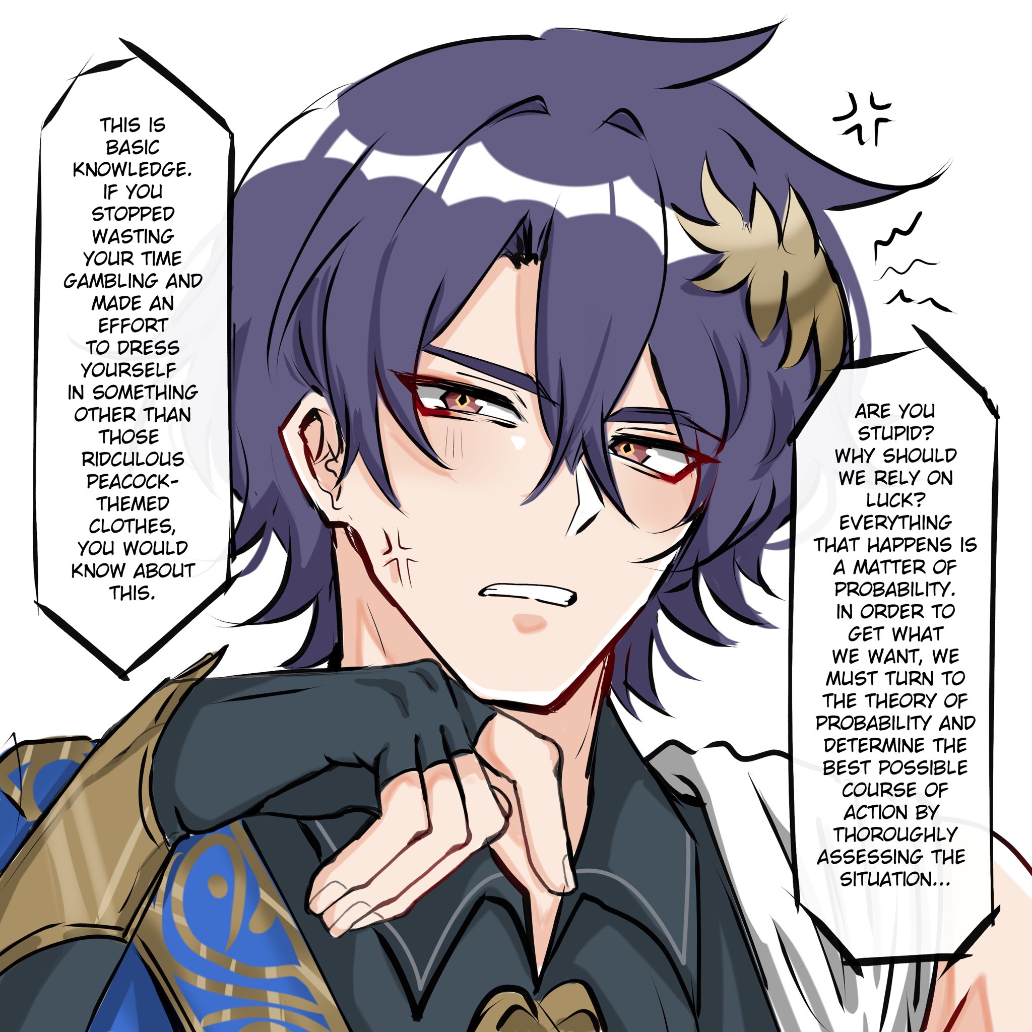 A Battle Of Wits - Dr. Ratio x Aventurine Feat. Caelus Honkai: Star Rail |  HoYoLAB