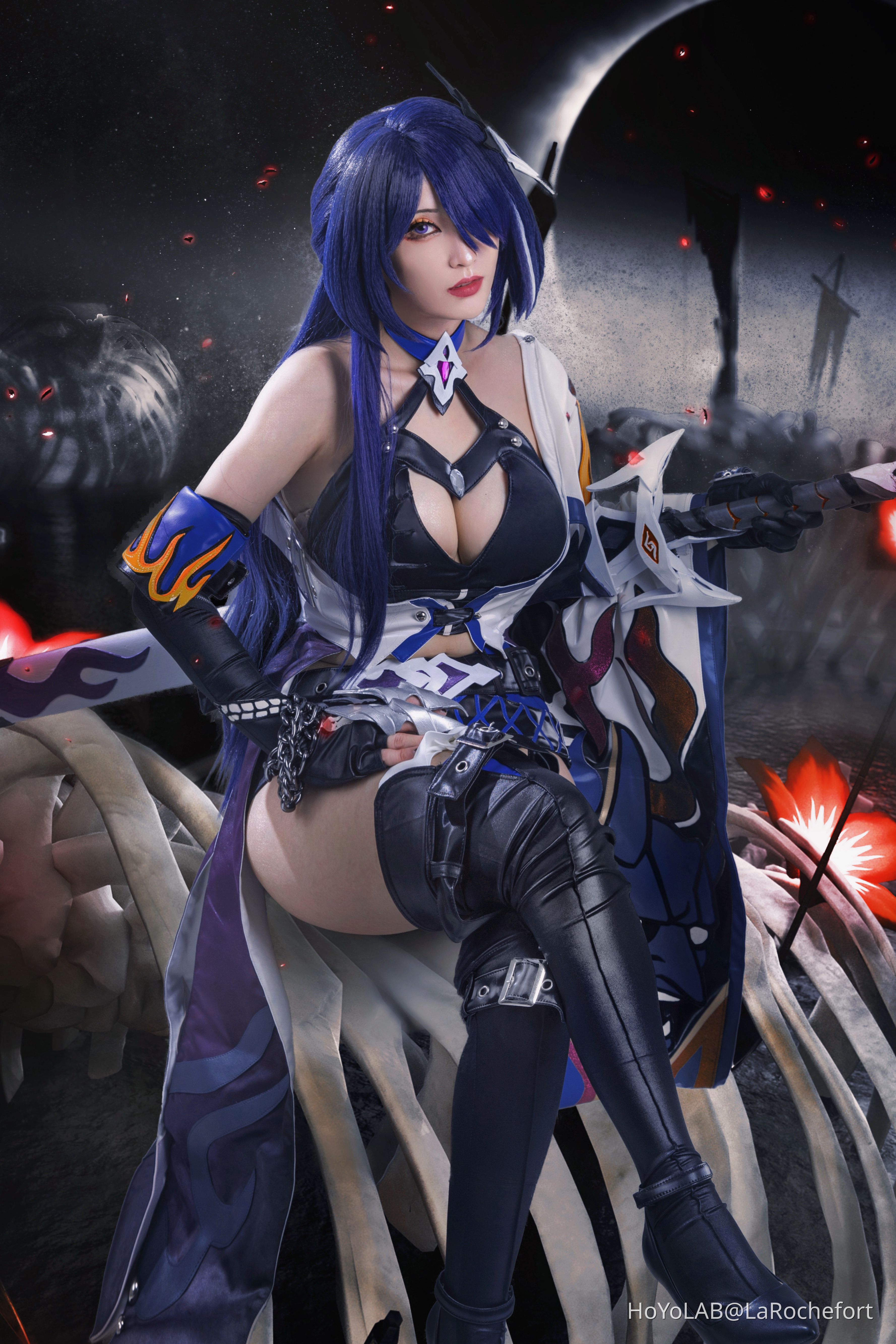 Acheron cosplay by me Honkai: Star Rail | HoYoLAB