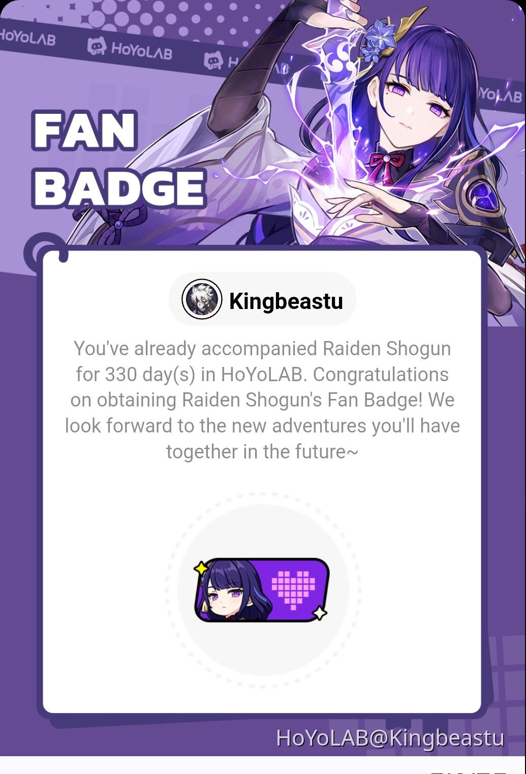 Raiden is so beautiful ~♡ Genshin Impact | HoYoLAB