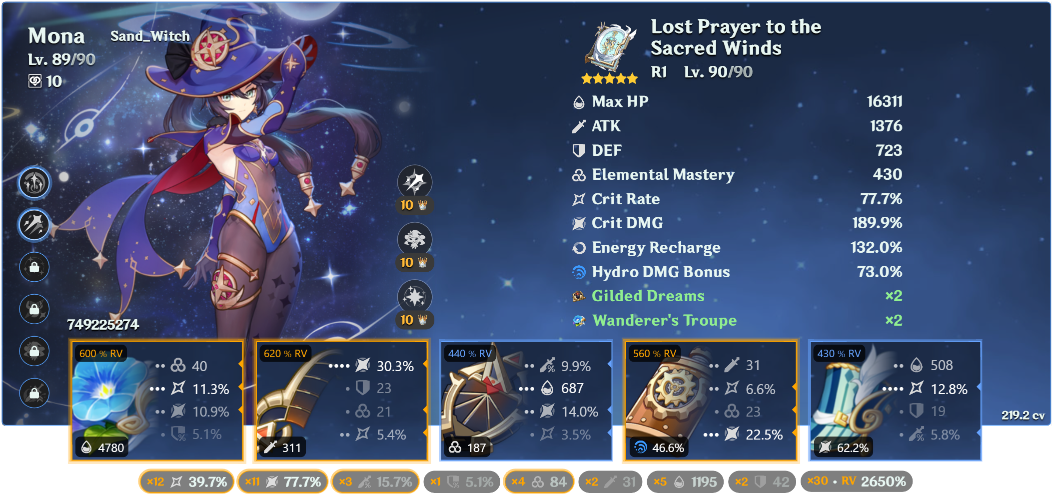 Mona plunge build genshin impact hoyolab