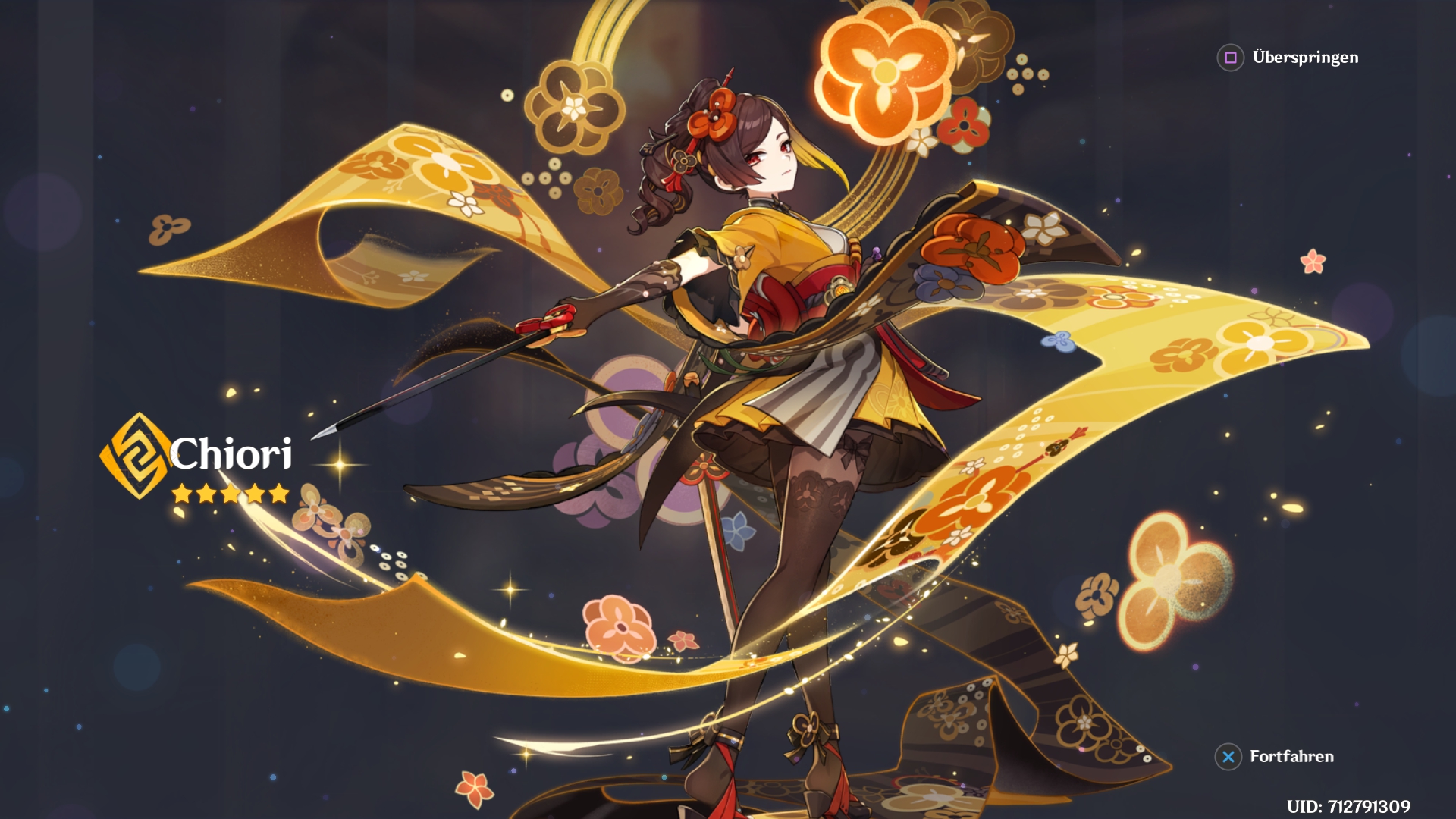 I have just pull Chiori! 🌺 ️ Genshin Impact | HoYoLAB